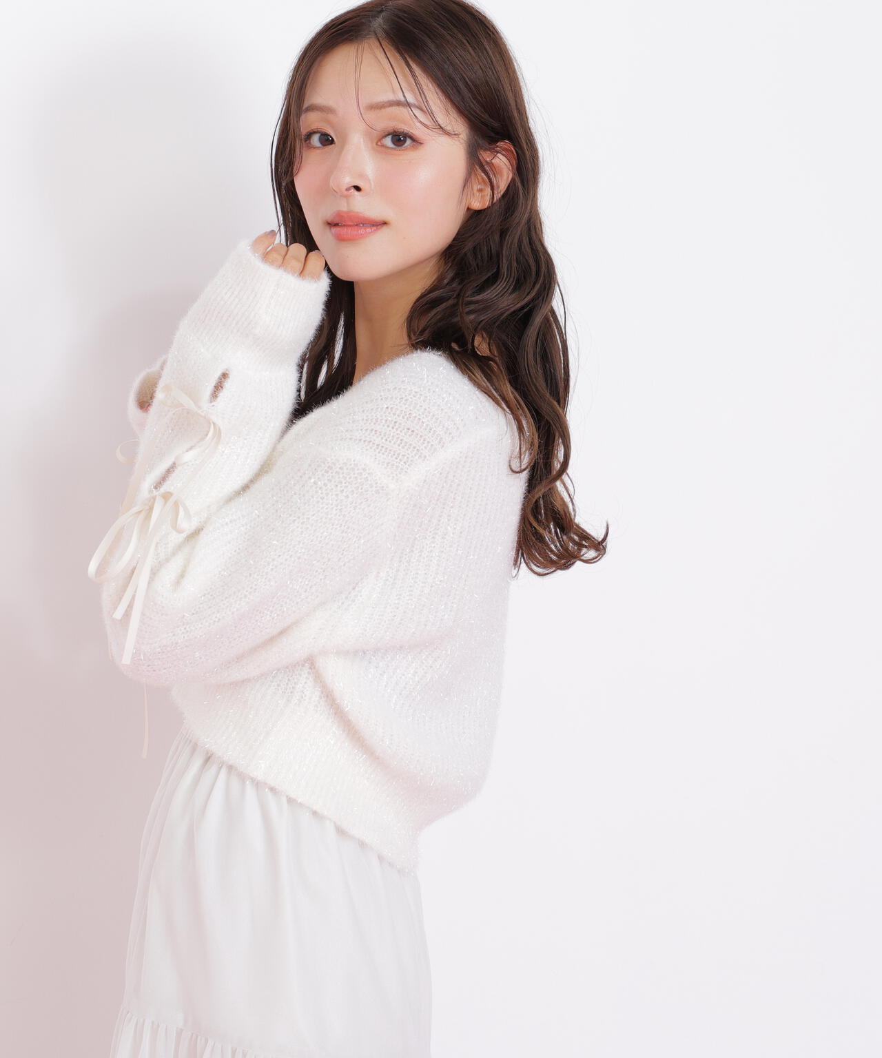 フィルムフェザーヤーンカーディガン | JILL by JILL STUART（ジル