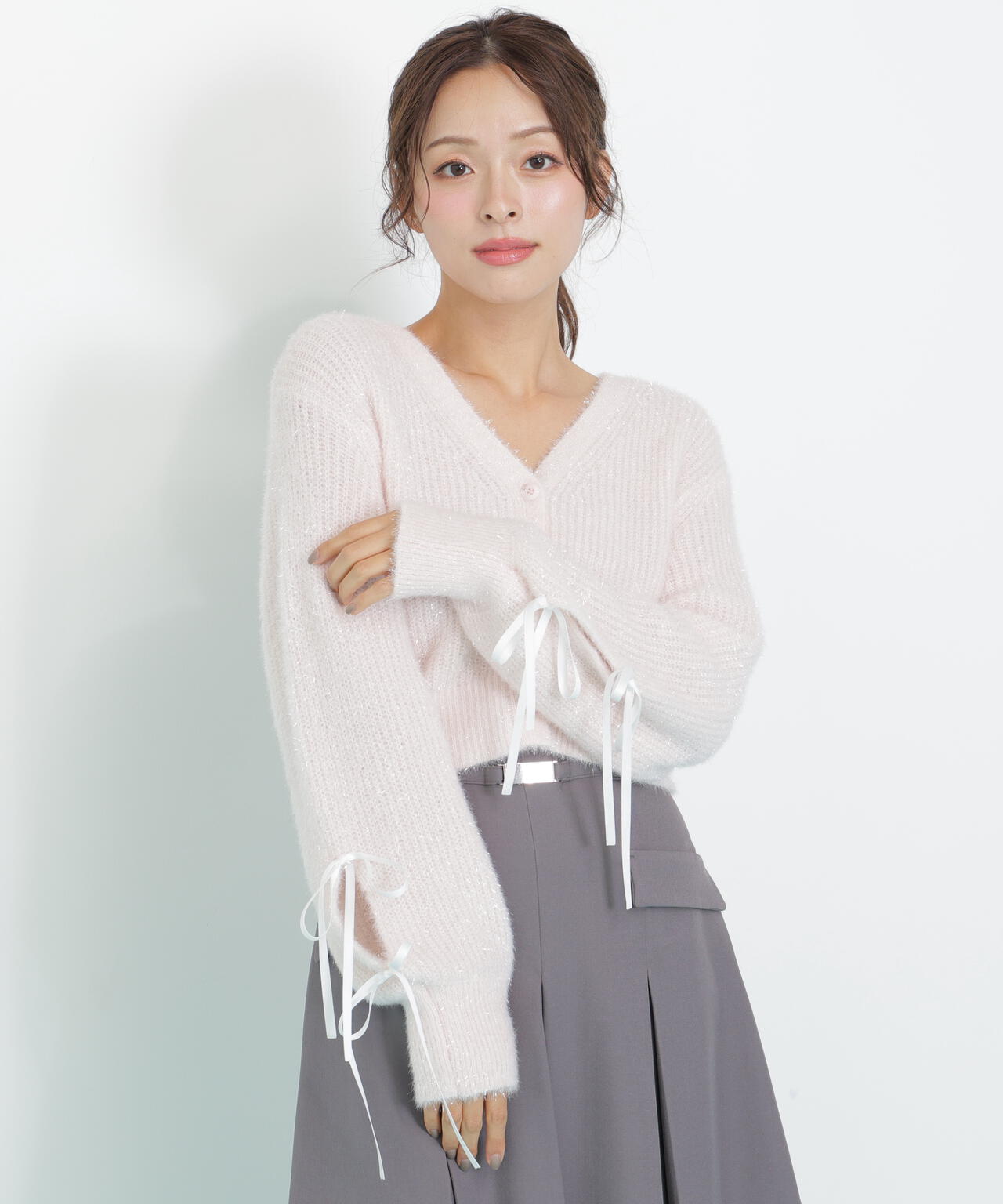 フィルムフェザーヤーンカーディガン | JILL by JILL STUART（ジル