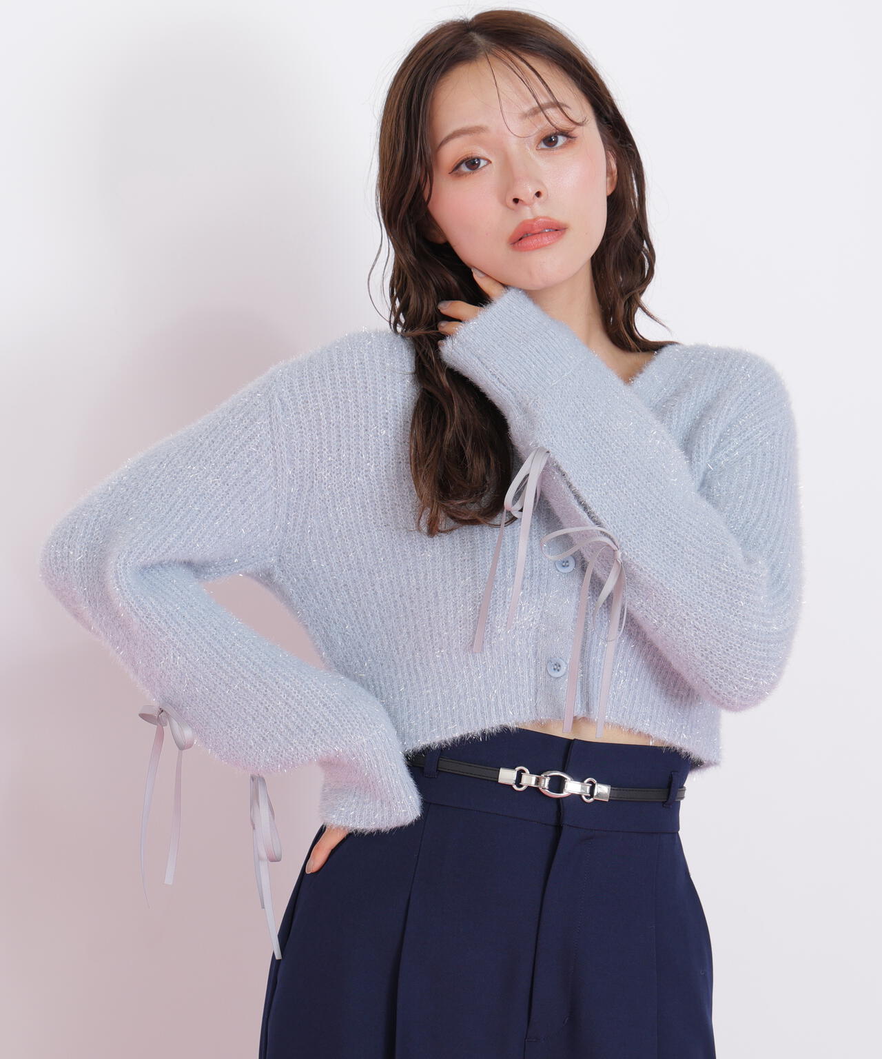 フィルムフェザーヤーンカーディガン | JILL by JILL STUART（ジル