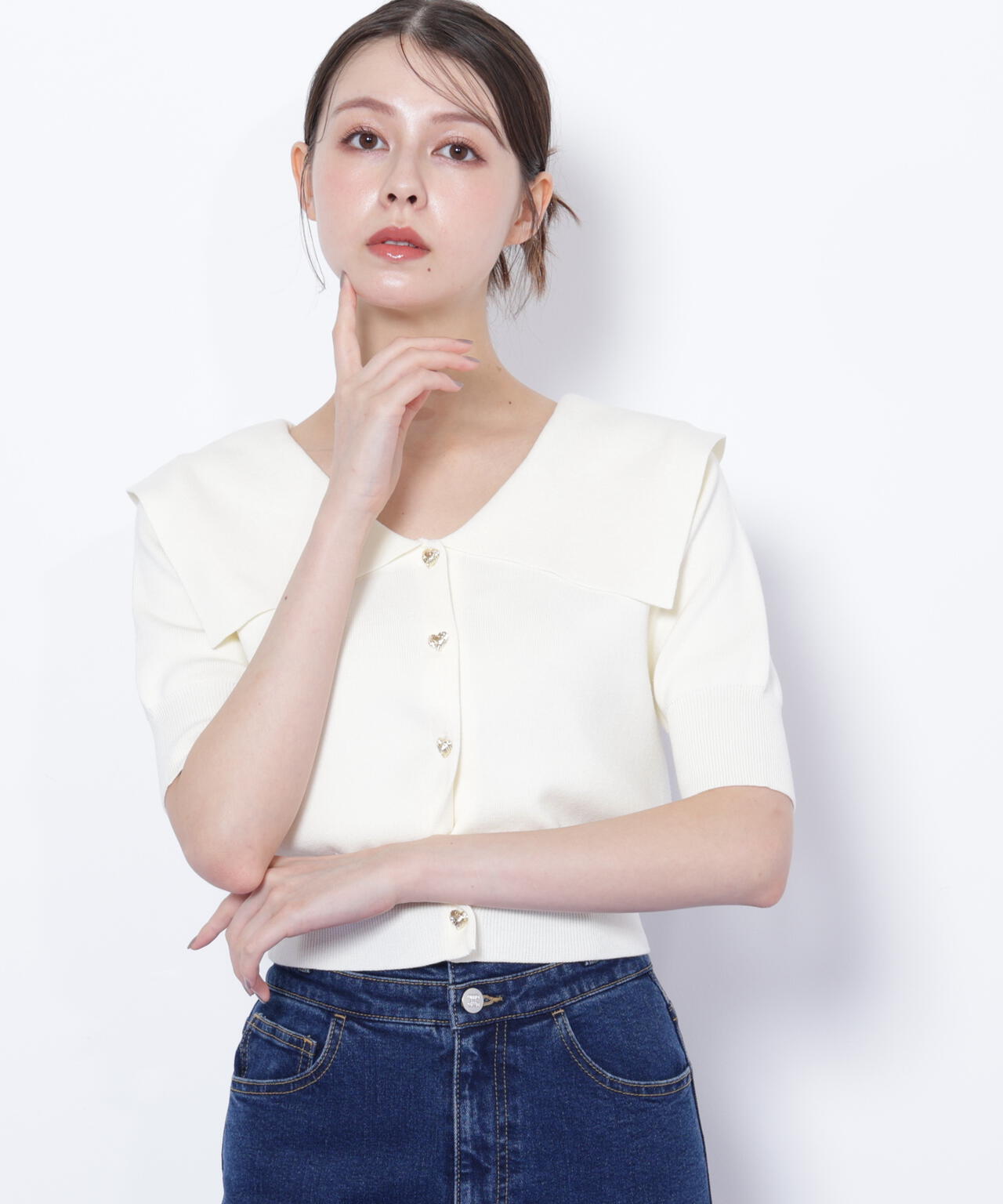 JILL♪出品 ボックスプリーツタイトミニスカート | JILL by JILL STUART