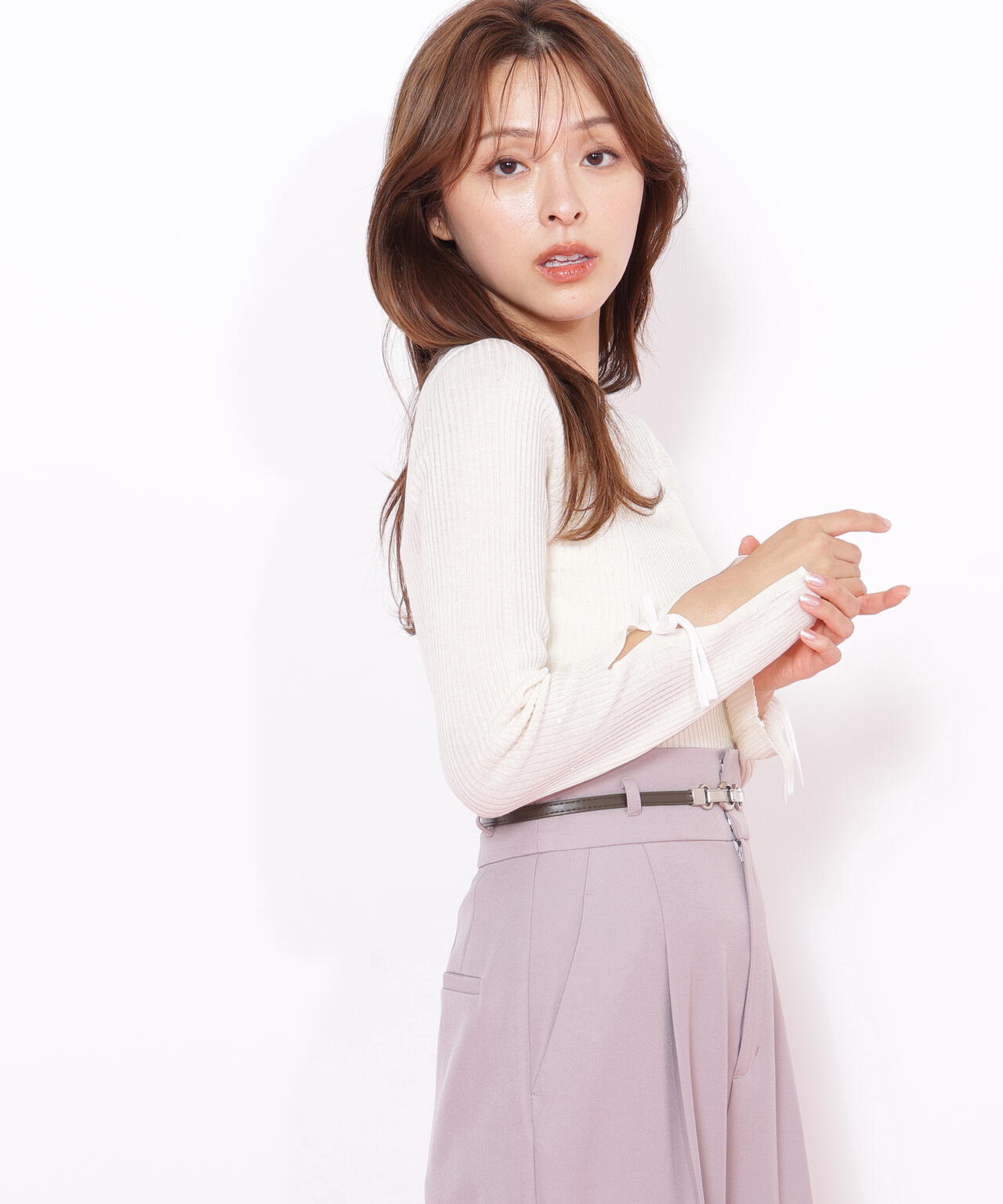 スパンコールコンパクトリブニット | JILL by JILL STUART（ジル バイ