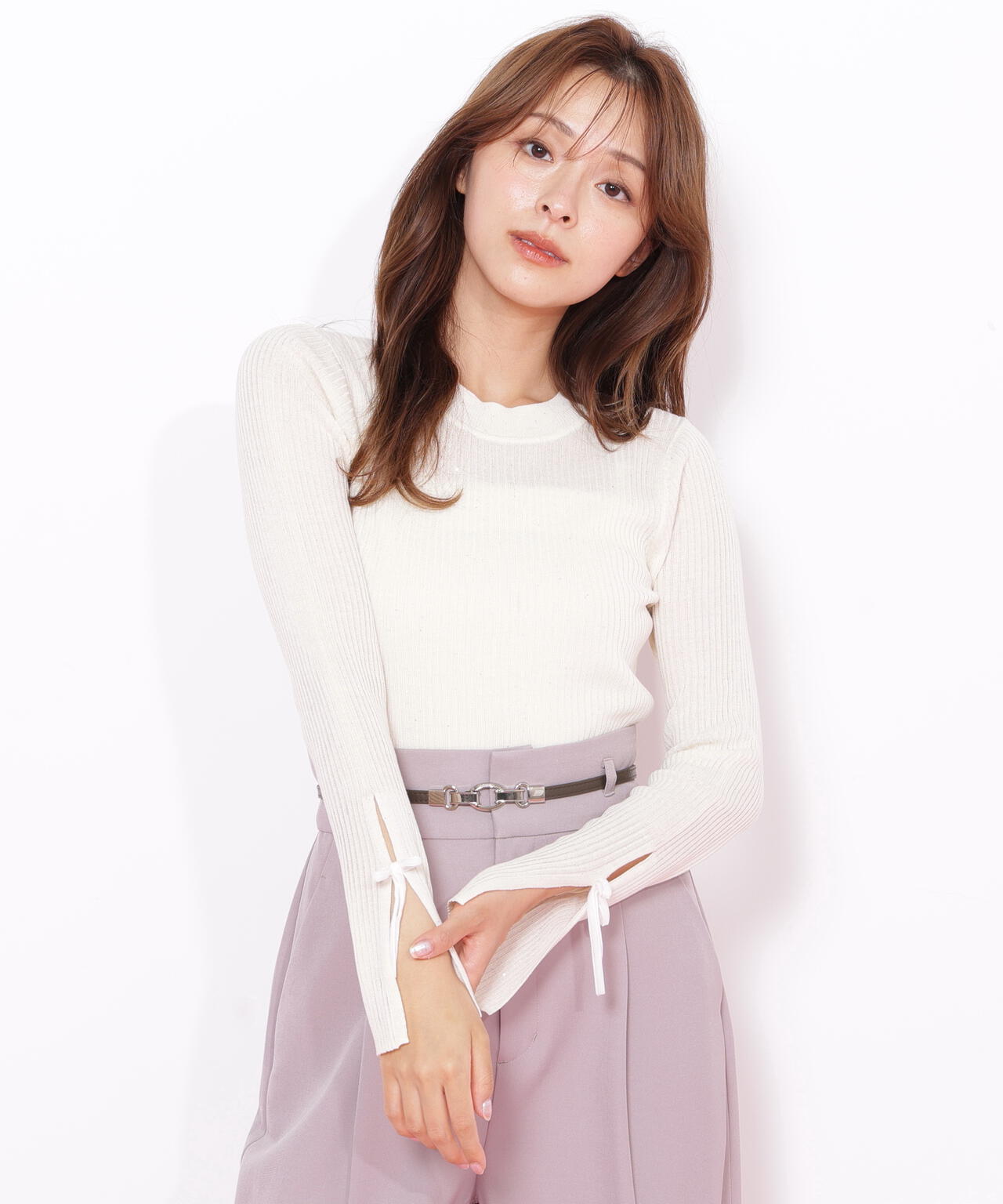 スパンコールコンパクトリブニット | JILL by JILL STUART（ジル バイ