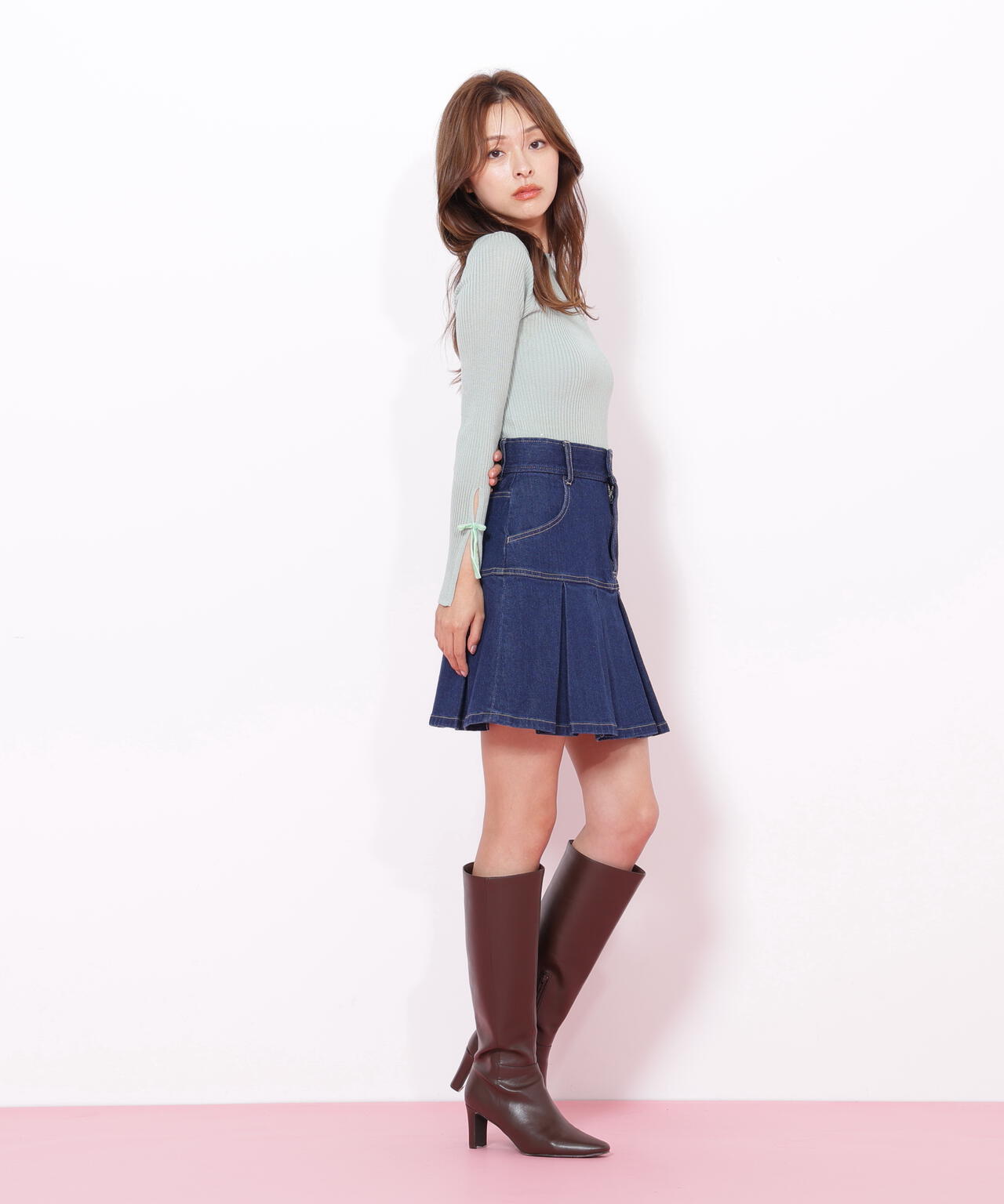 スパンコールコンパクトリブニット | JILL by JILL STUART（ジル バイ