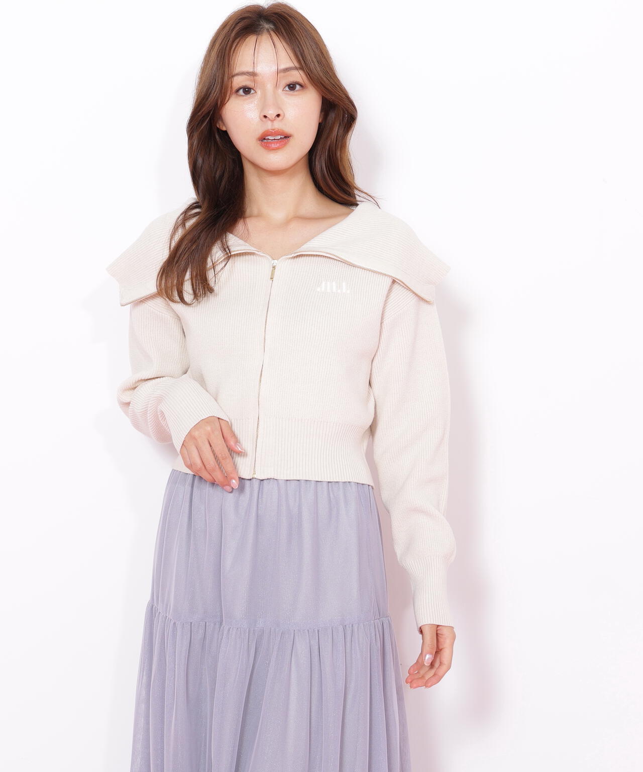 トップス JILL by JILL STUART 楽天市場】【SALE／40%OFF】2Wayケープリブニット JILL by JILL