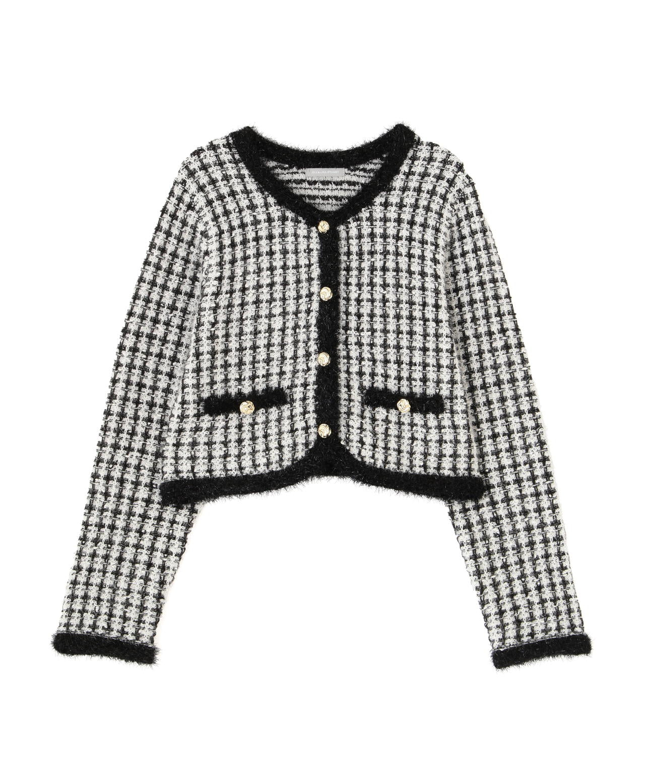 ファンシーツイードカーディガン