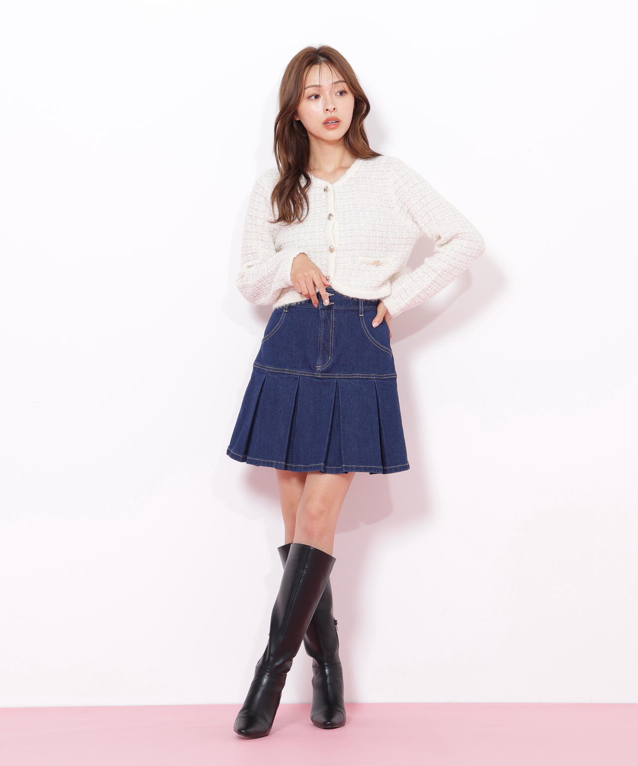 ジルバイジルスチュアート フリンジツイードカーデ 楽天市場】フリンジツイードカーデ／ジル バイ ジル