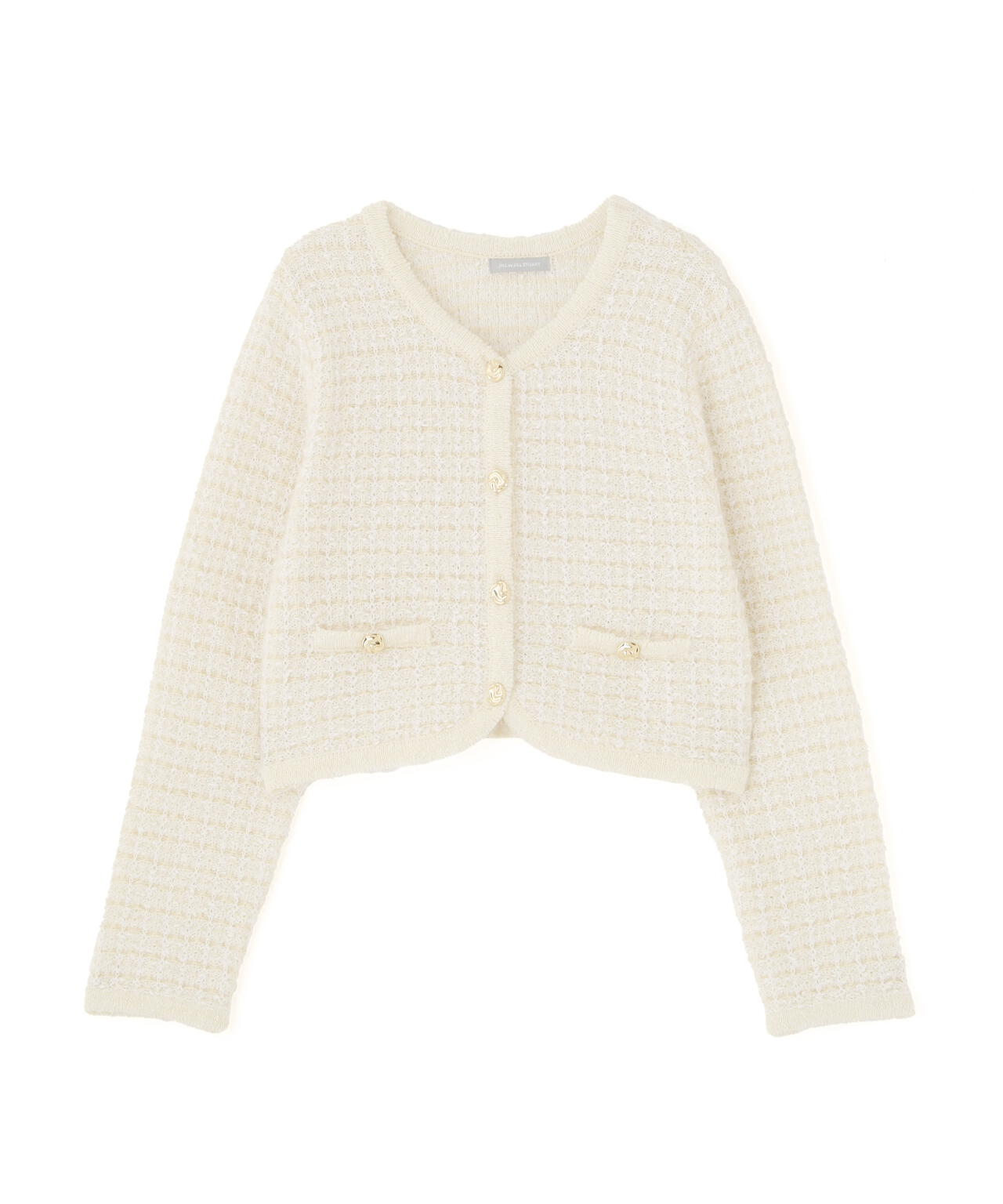 ファンシーツイードカーディガン