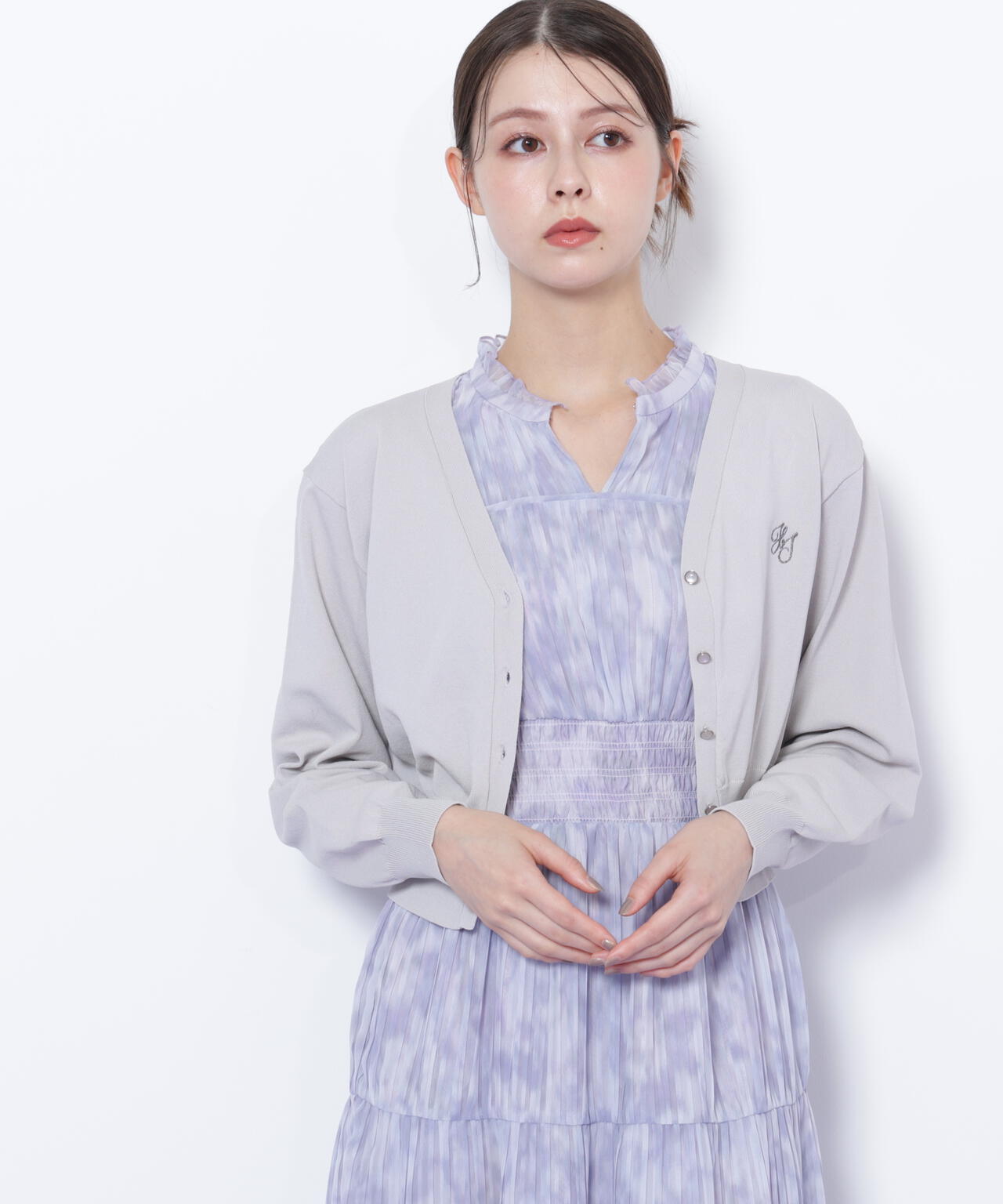 UV＆ウォッシャブルカーディガン