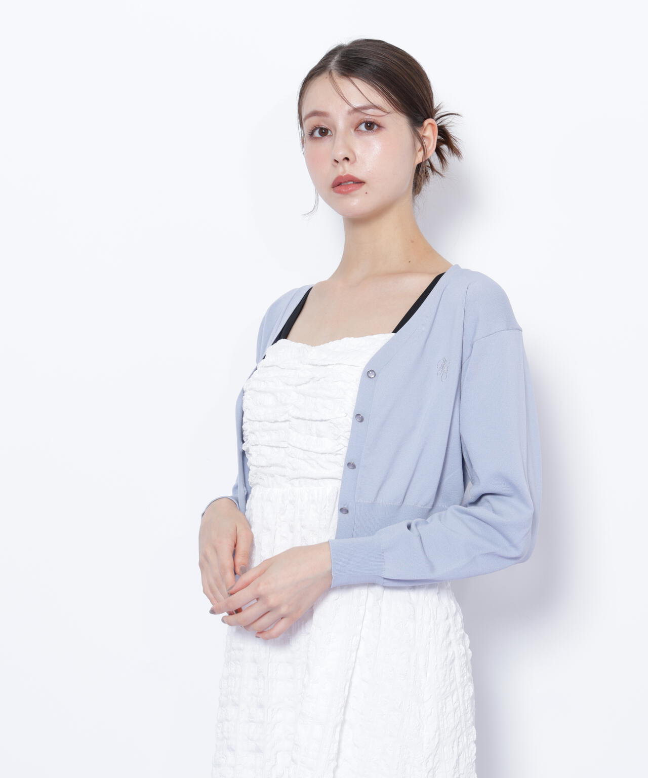 UV＆ウォッシャブルカーディガン