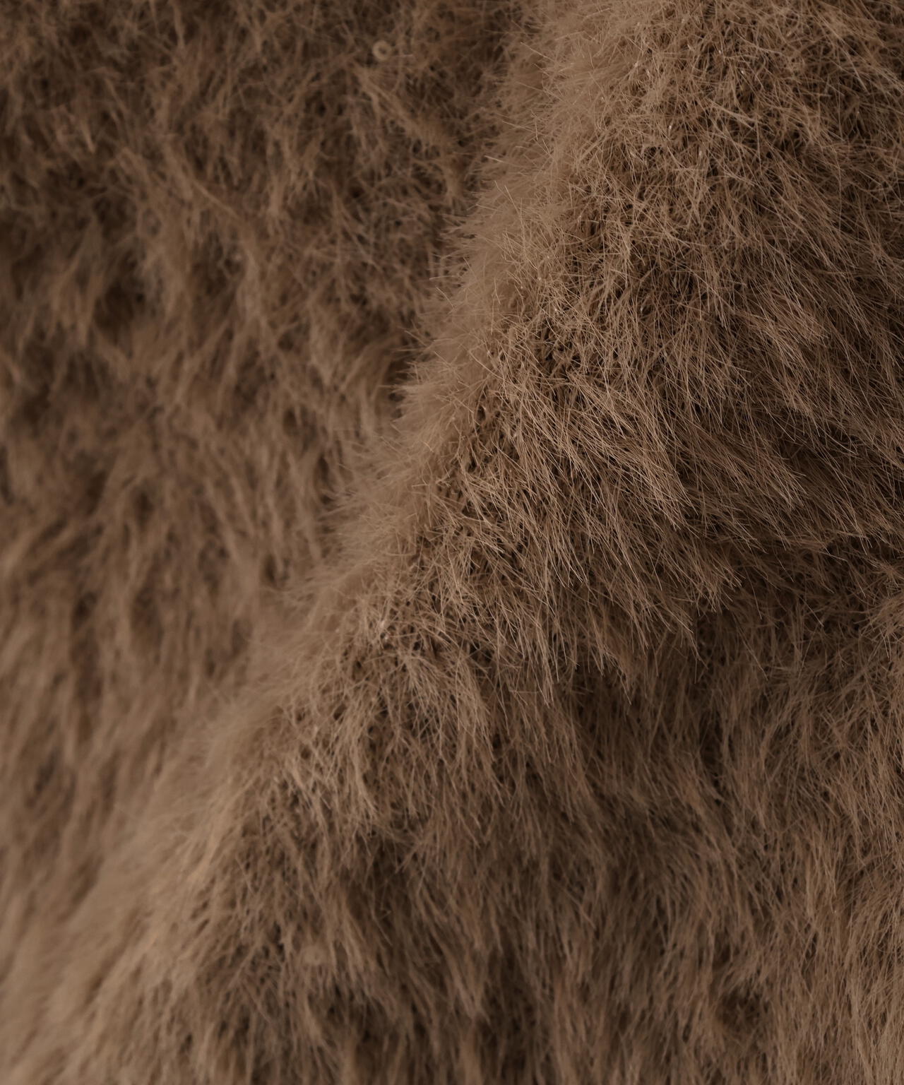 スパンコールフェザーニットジャケット