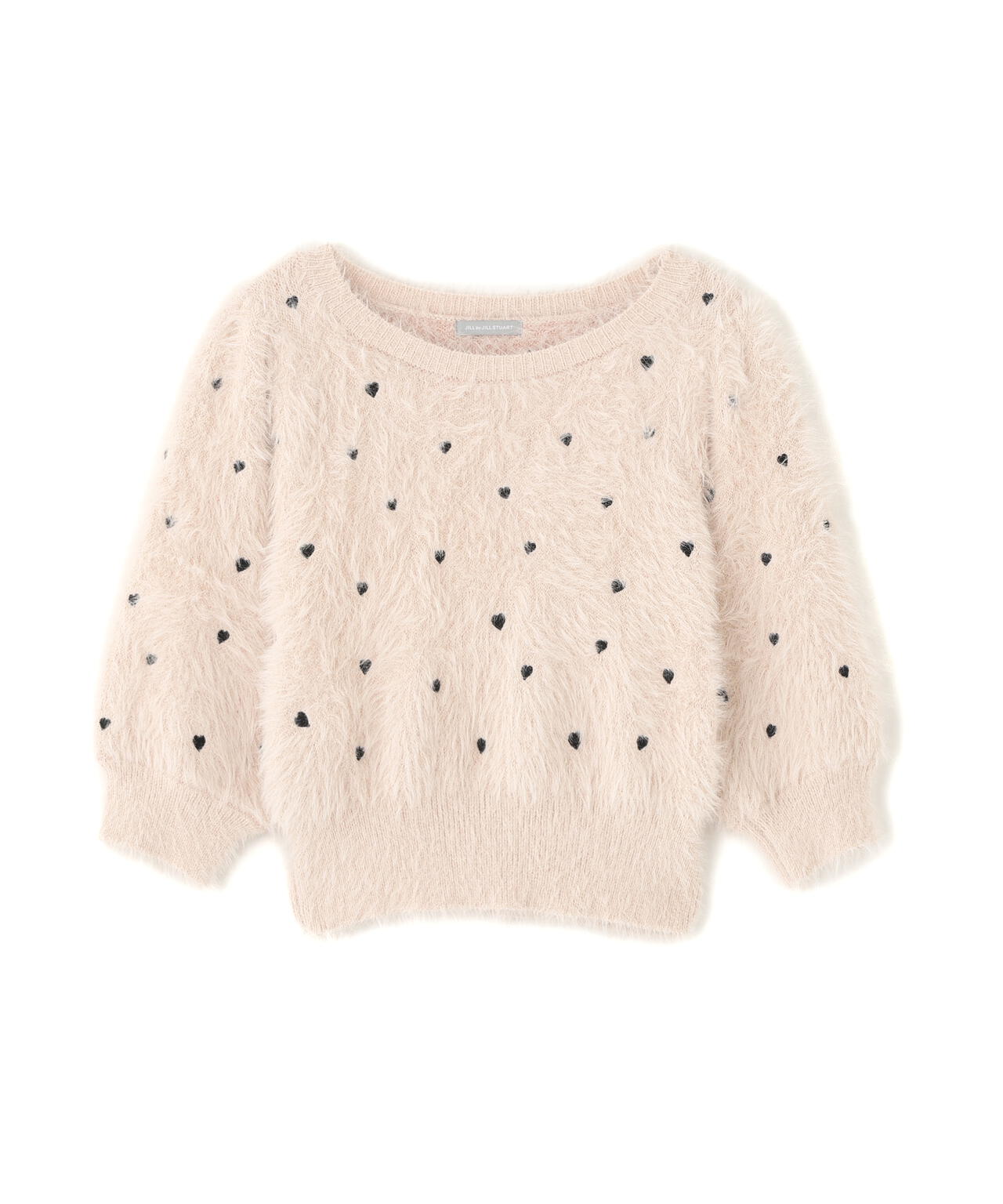 ハート刺繍シャギーニット | JILL by JILL STUART（ジル バイ ジル