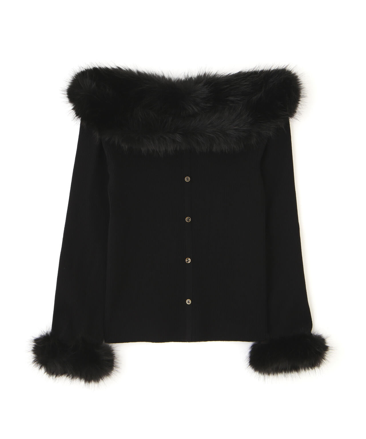 フェイクファートリムニット | JILL by JILL STUART（ジル バイ