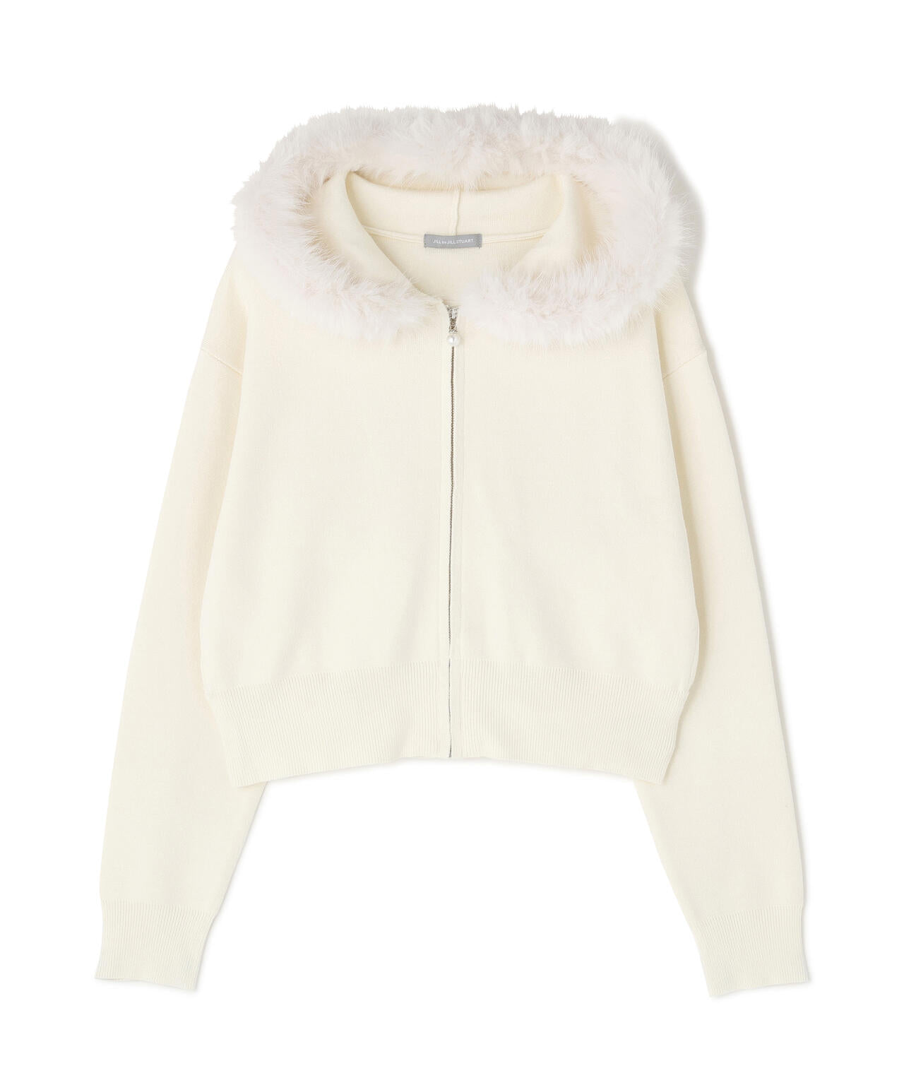 フェイクファー付きニットパーカー | JILL by JILL STUART（ジル バイ