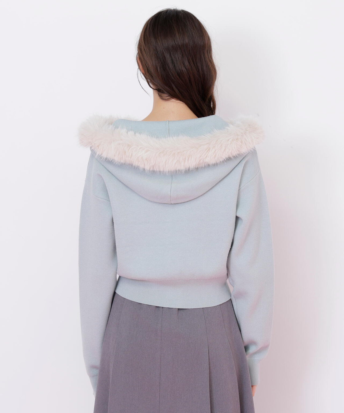 フェイクファー付きニットパーカー | JILL by JILL STUART（ジル バイ 