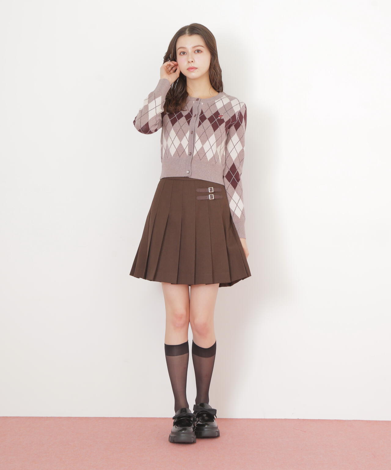 BEARシリーズ＞アーガイルカーディガン | JILL by JILL STUART