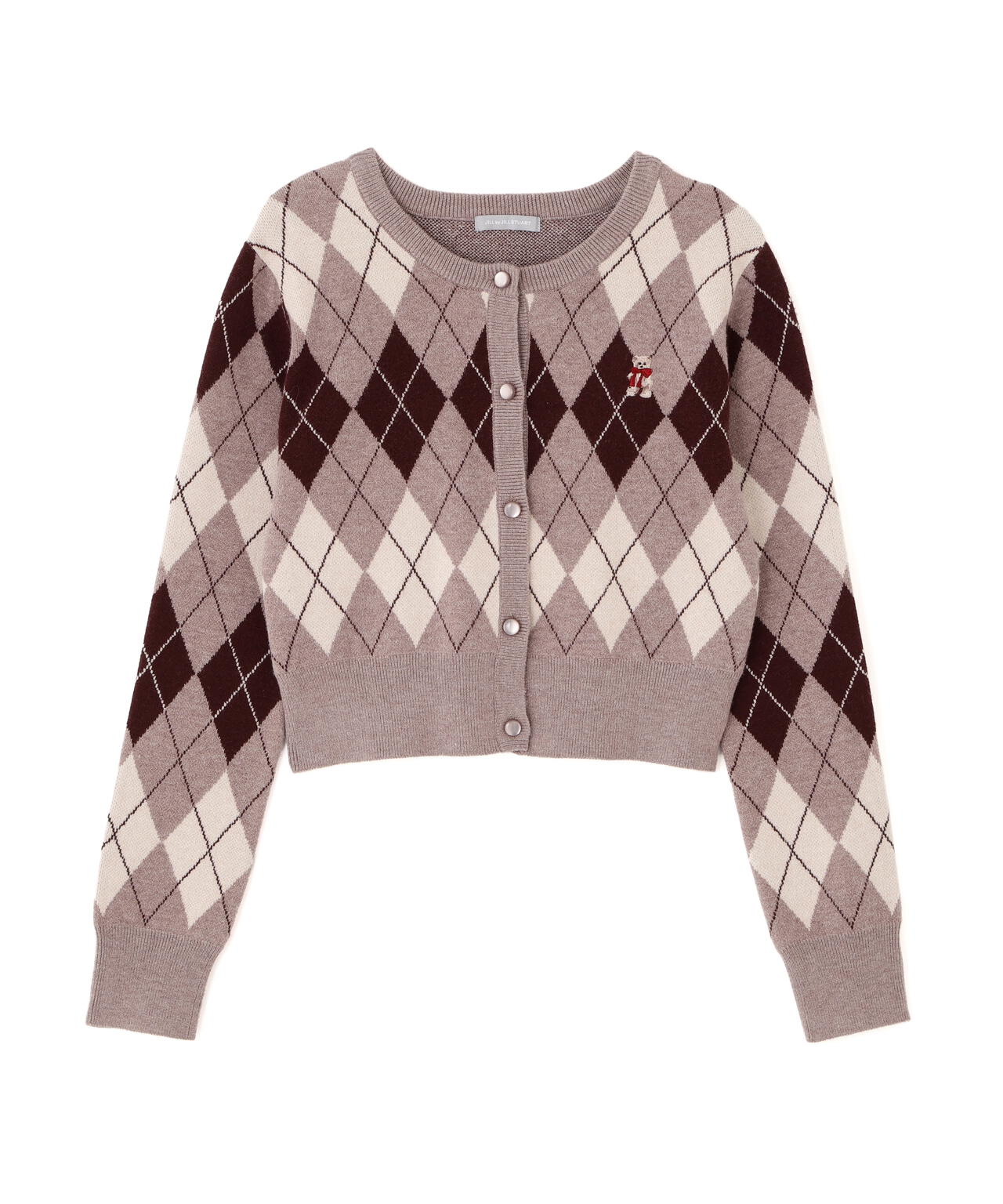 ＜ＢＥＡＲシリーズ＞アーガイルカーディガン