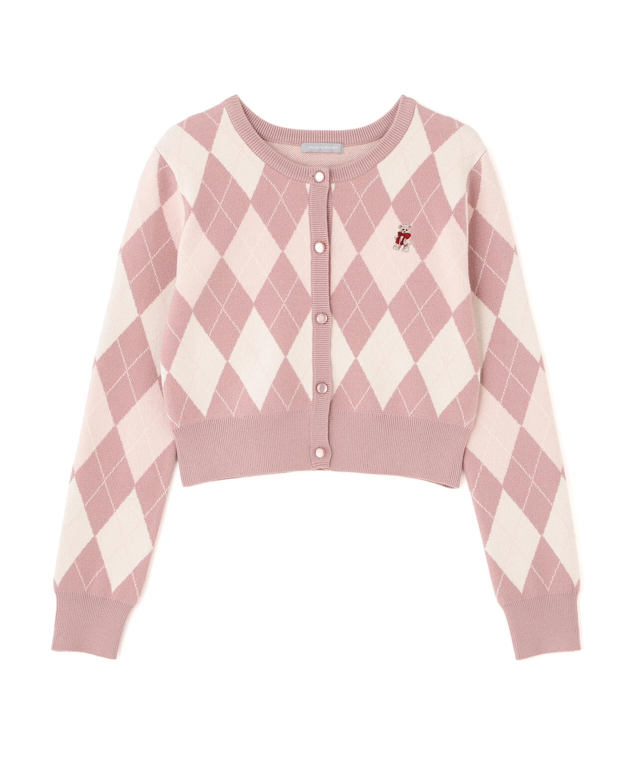 STELLA McCARTNEY アーガイルカーディガン STELLA McCARTNEY】WOOL アーガイル カーディガン