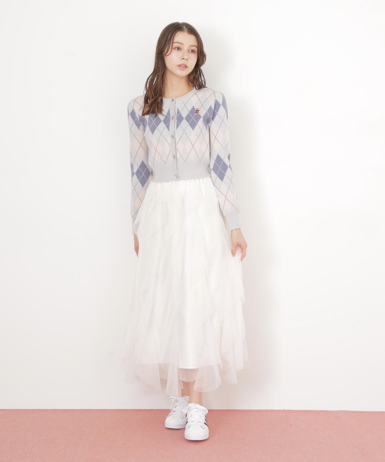 BEARシリーズ＞アーガイルカーディガン | JILL by JILL STUART