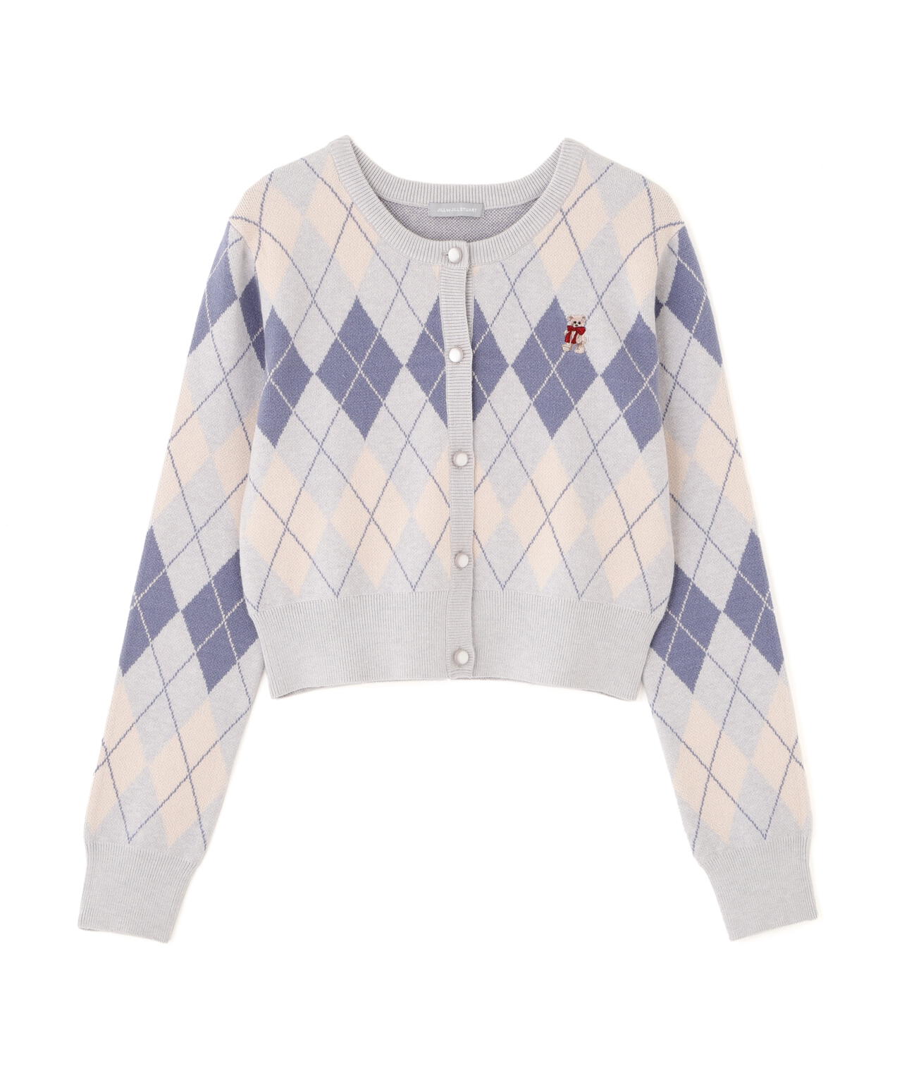 ＜ＢＥＡＲシリーズ＞アーガイルカーディガン