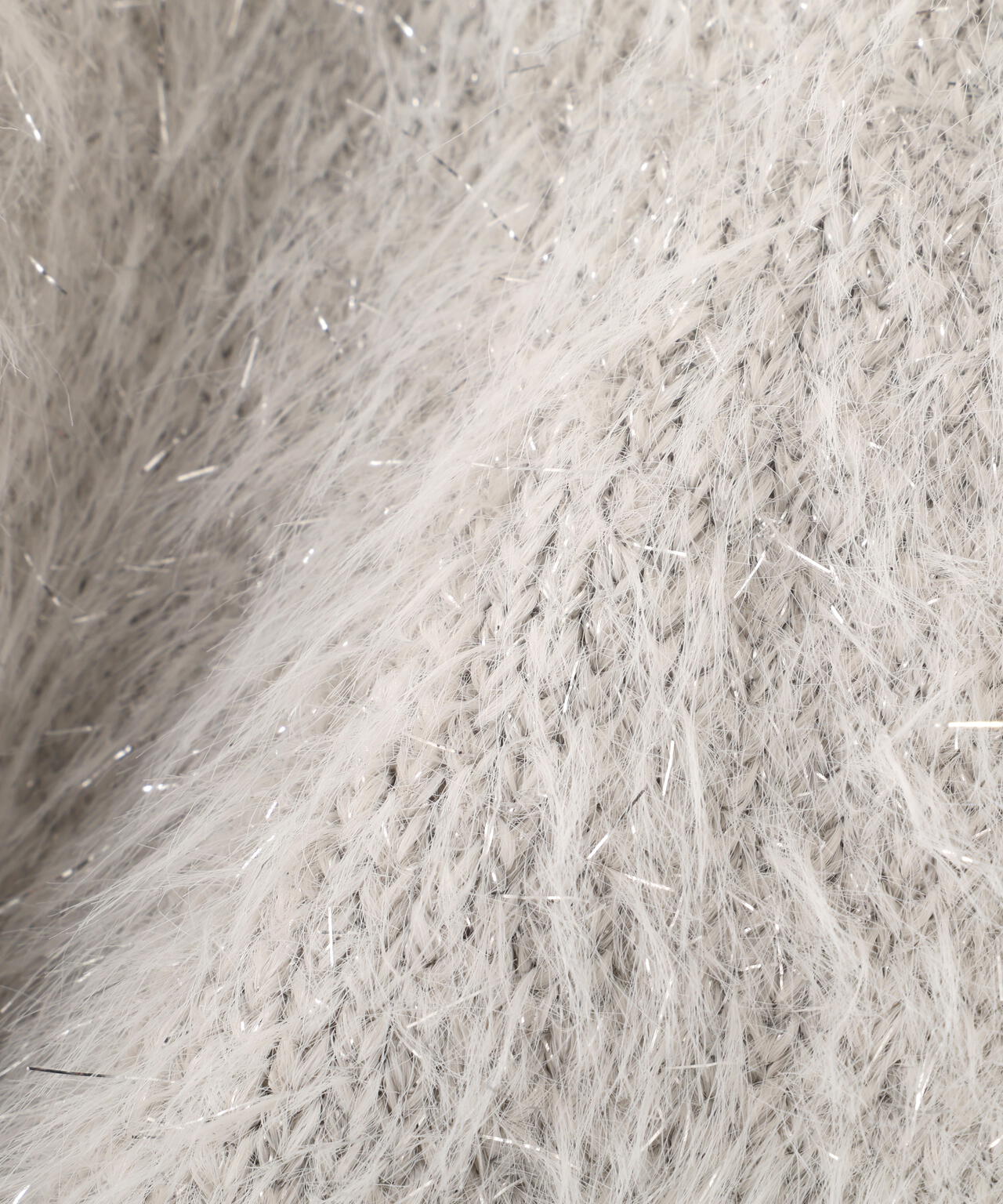 ラメフェザービッグカラーニットブルゾン | JILL by JILL STUART（ジル