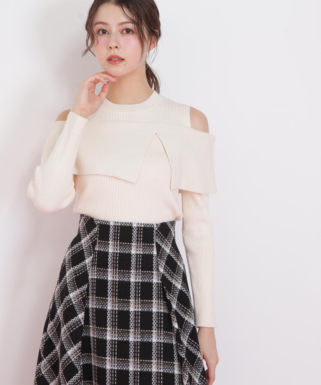 ミニフェザーケープニット | JILL by JILL STUART（ジル バイ ジル