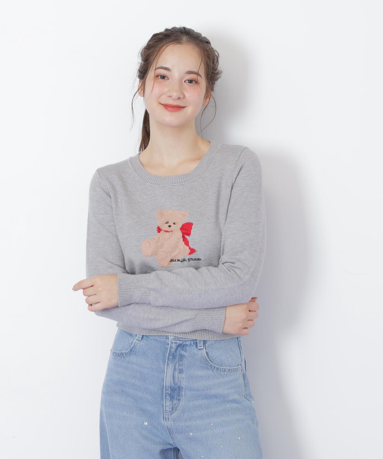 BEARシリーズ＞インターシャニット | JILL by JILL STUART（ジル バイ