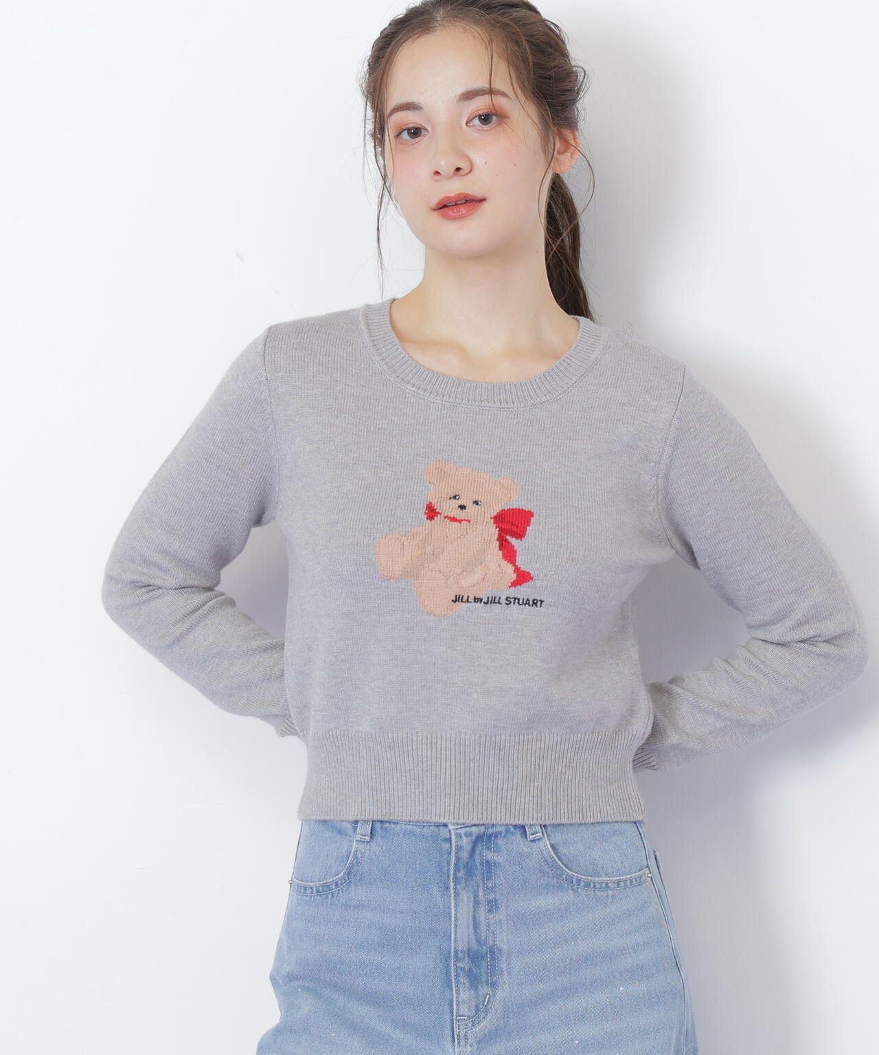 じゅんち BEARシリーズ＞インターシャニット | JILL by JILL STUART（ジル バイ