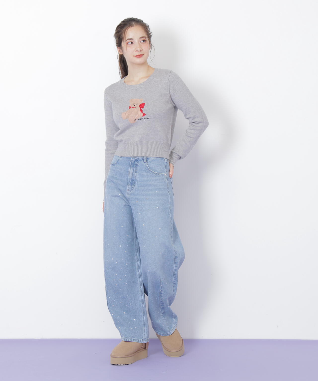 ＜BEARシリーズ＞インターシャニット