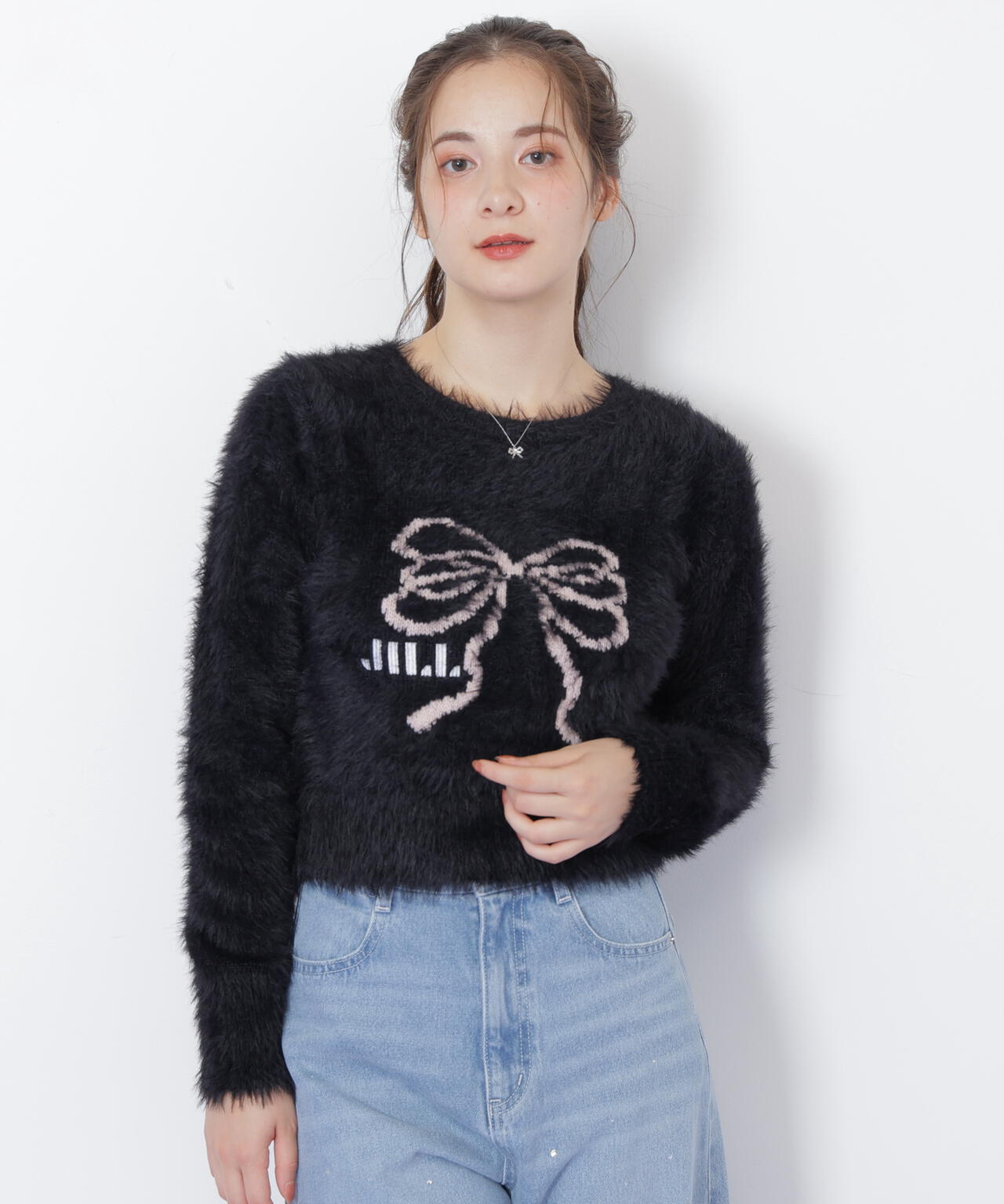 フェザーリボンジャガードニット | JILL by JILL STUART（ジル バイ