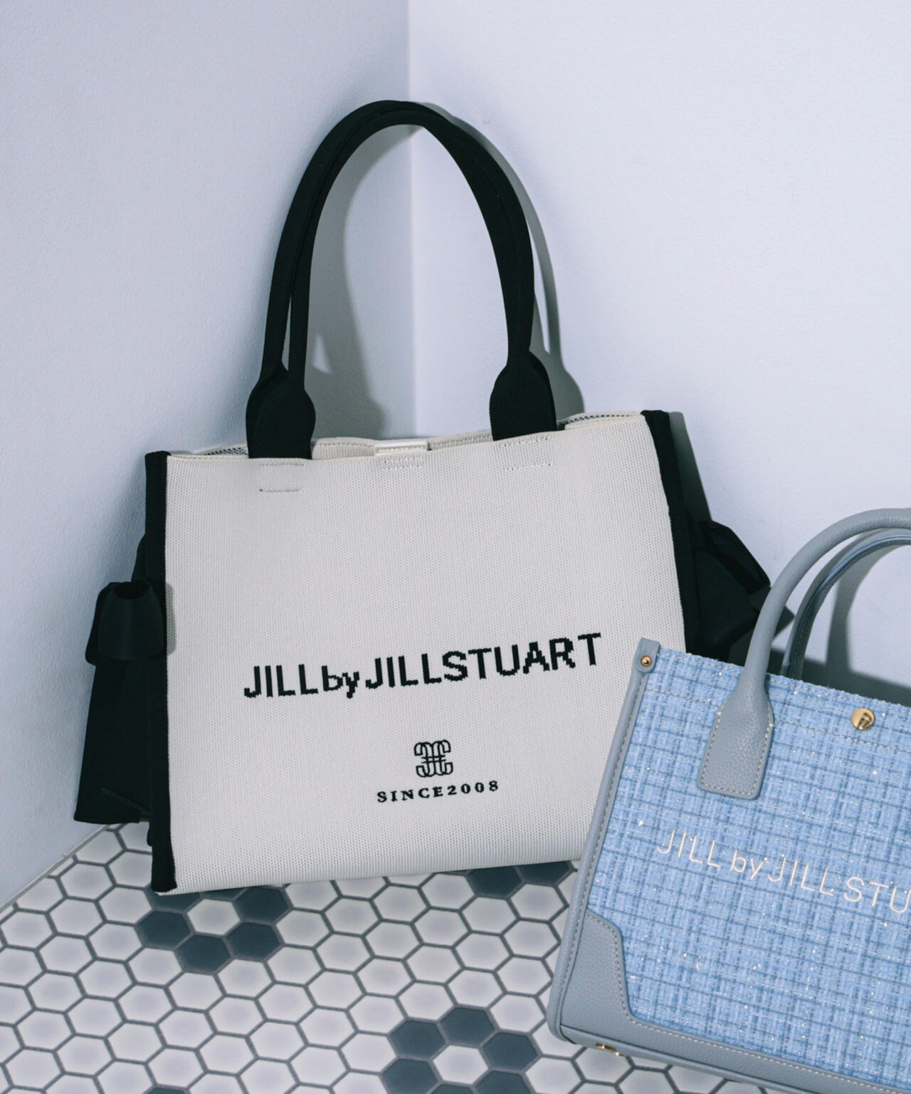 サイドリボンニットトートバッグ | JILL by JILL STUART（ジル バイ