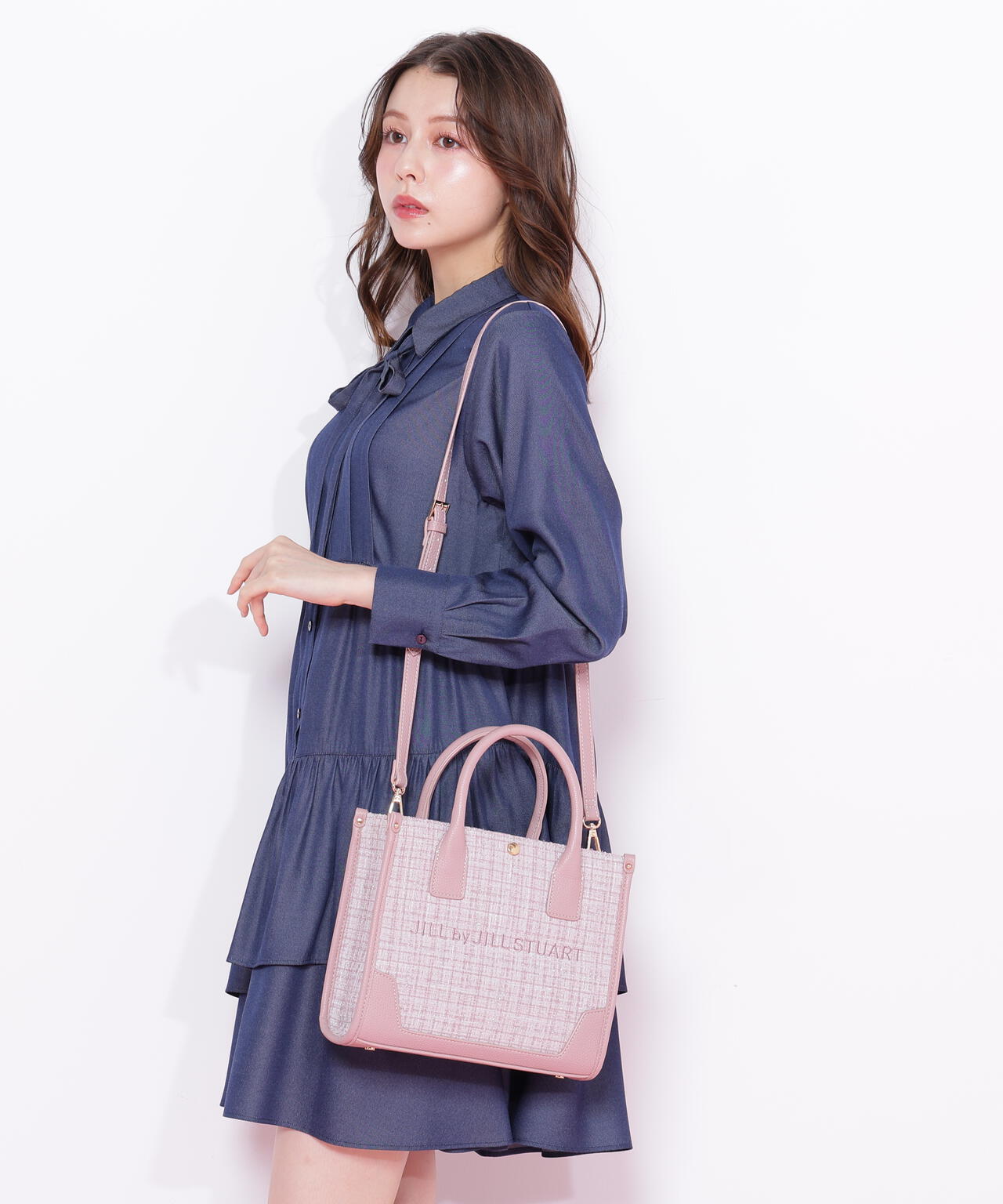 WEB限定カラーあり＞ツイードショルダートート | JILL by JILL STUART