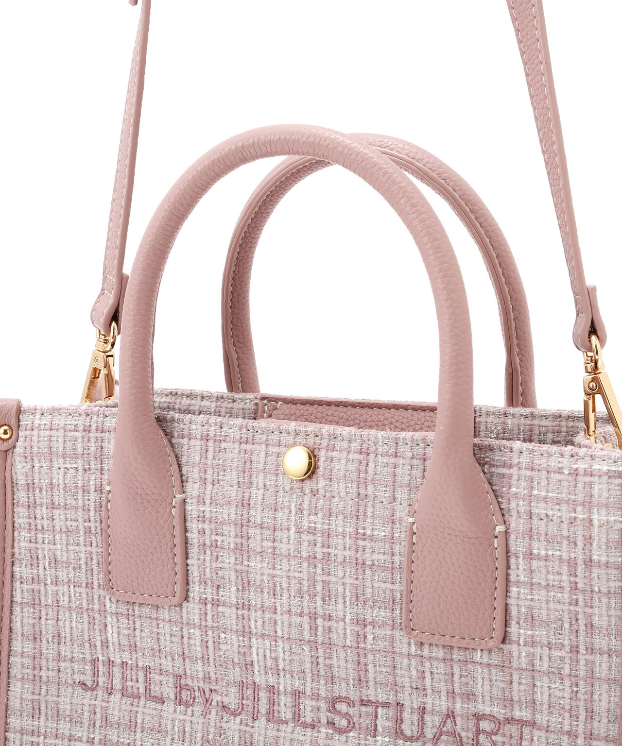 ＜WEB限定カラーあり＞ツイードショルダートート