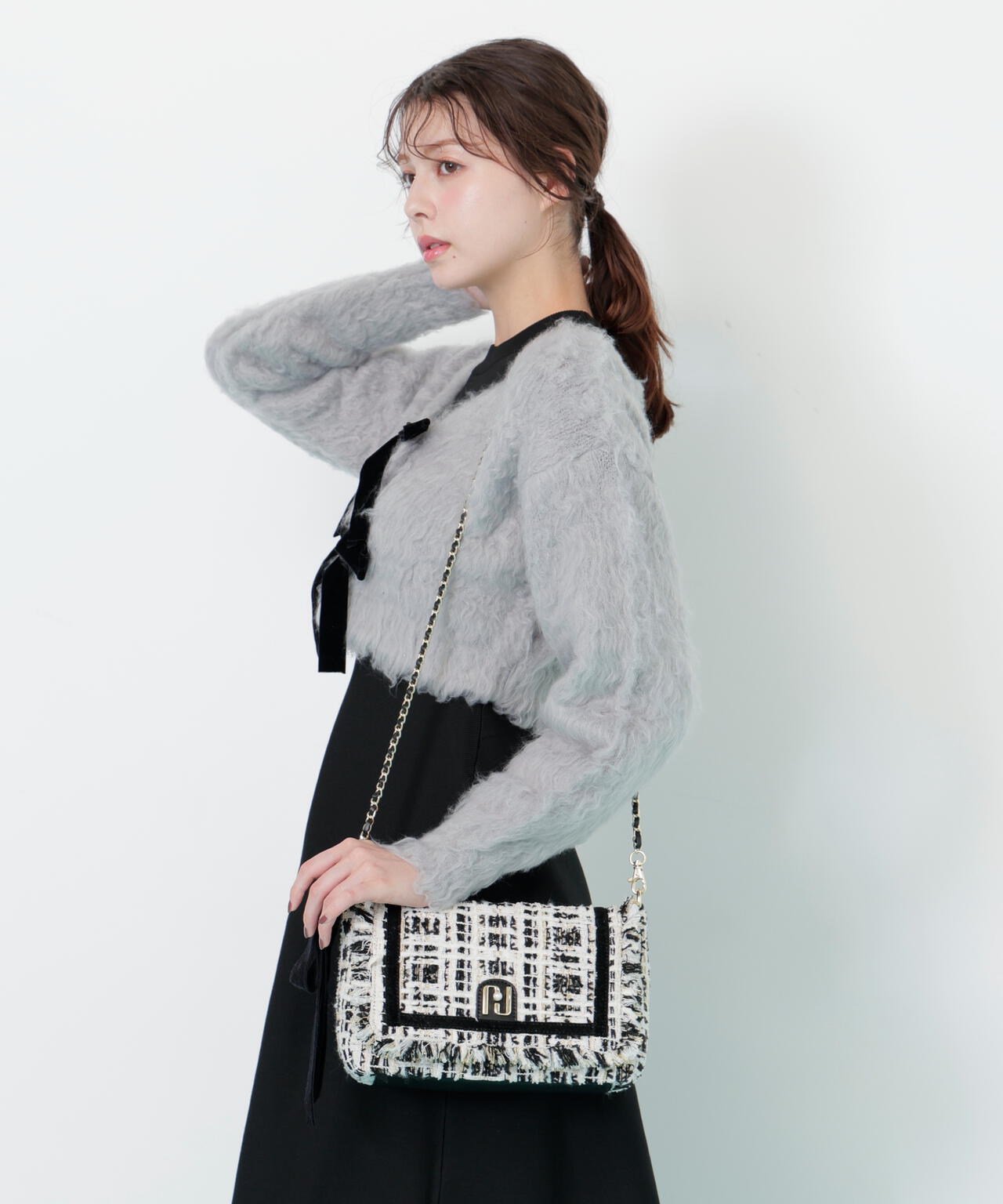 ツイードフラップバッグ | JILL by JILL STUART（ジル バイ ジル