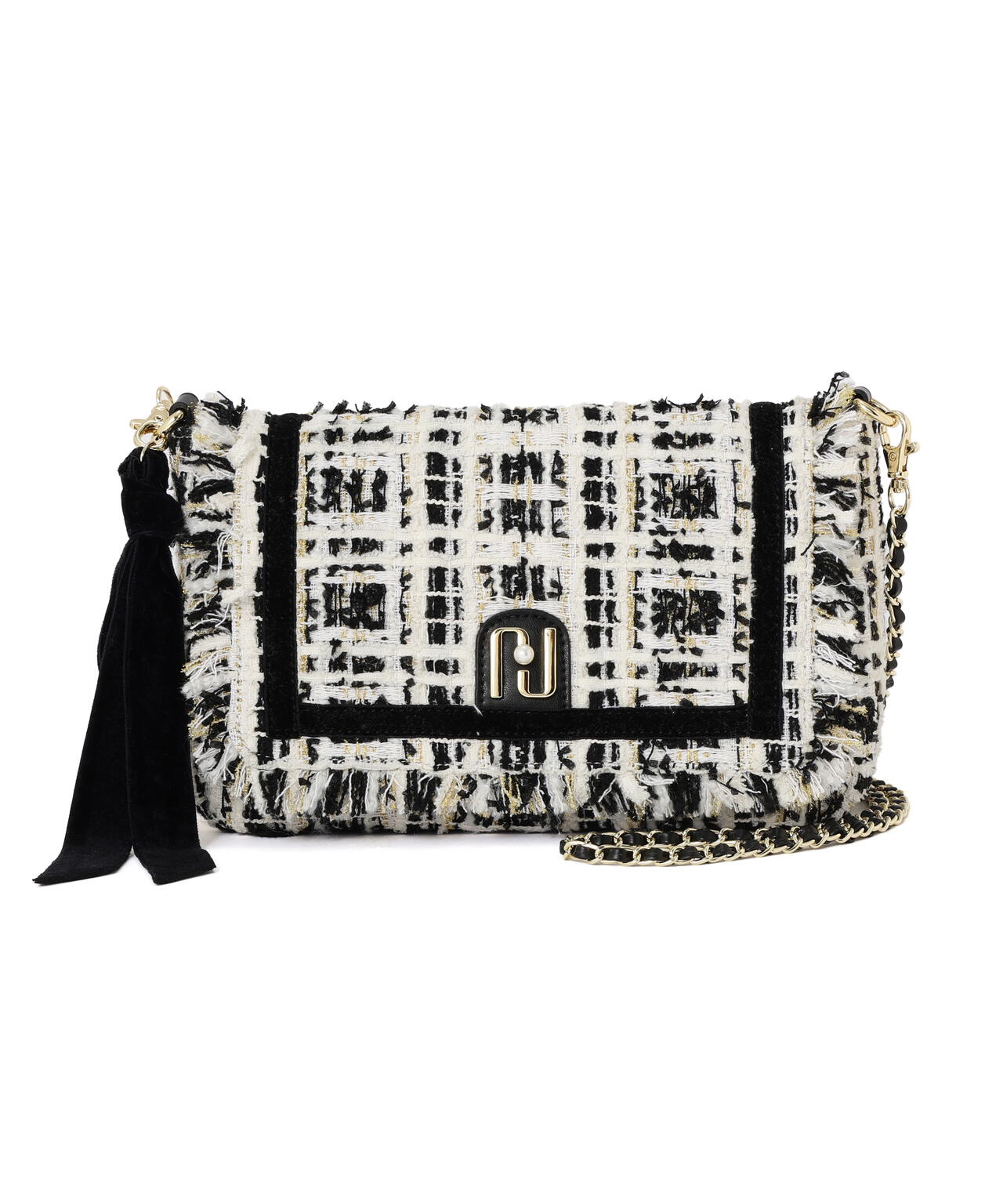 【JILLSTUART 】ブラック✴︎ツイード ジルバイジルスチュアート JILL by JILLSTUART ツイード