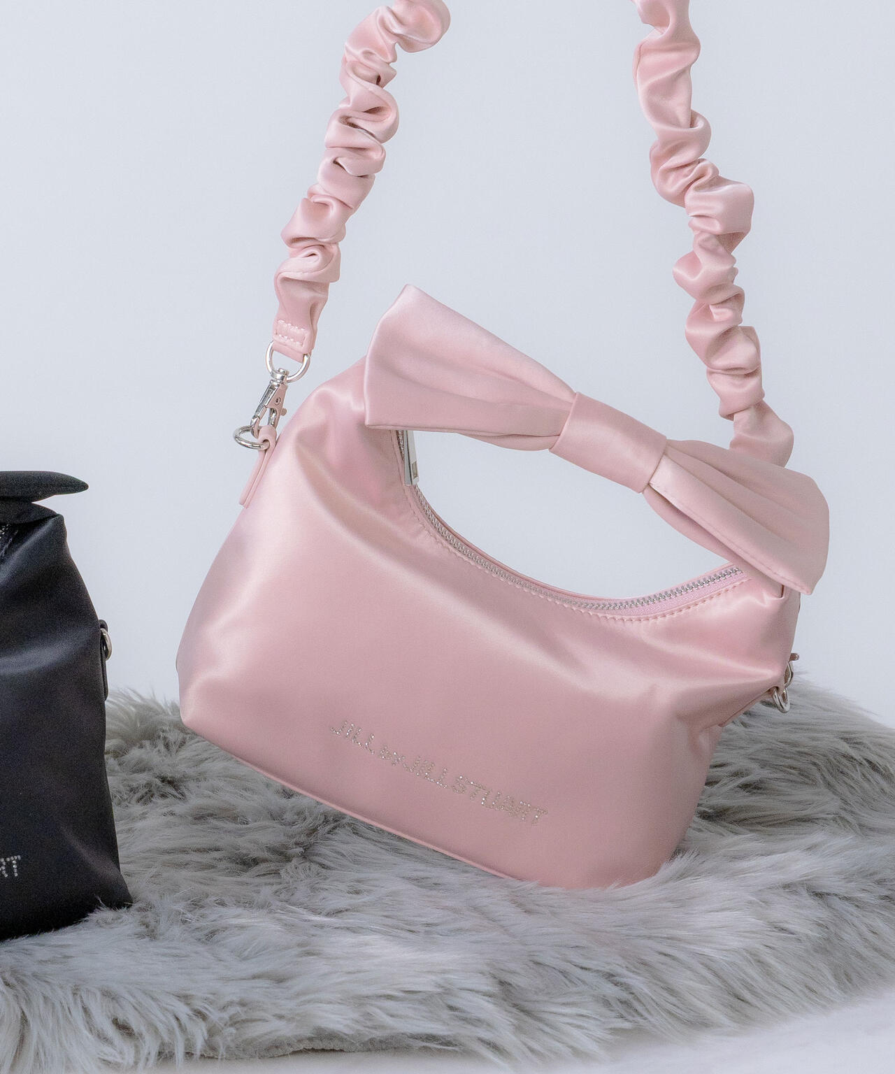 リボンハンドルサテンバッグ | JILL by JILL STUART（ジル バイ ジル