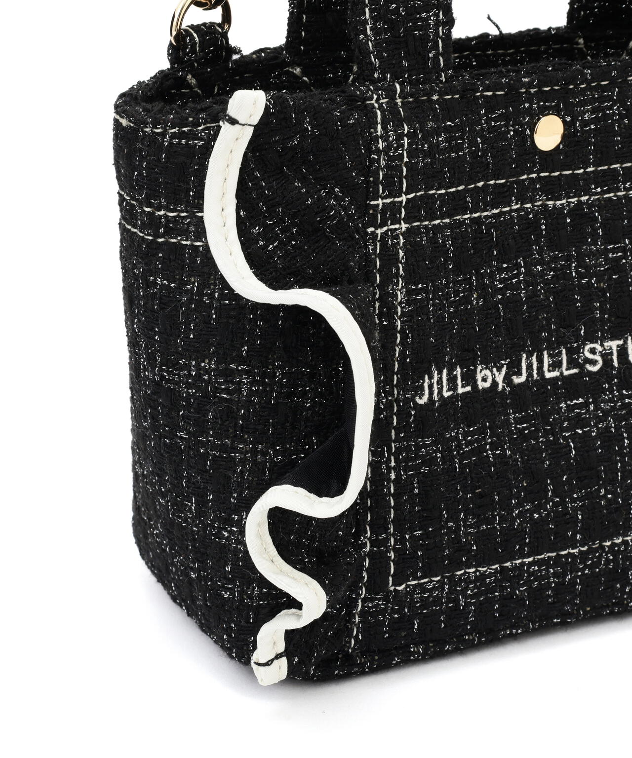 フリルトートミニ＞ツイード | JILL by JILL STUART（ジル バイ ジル