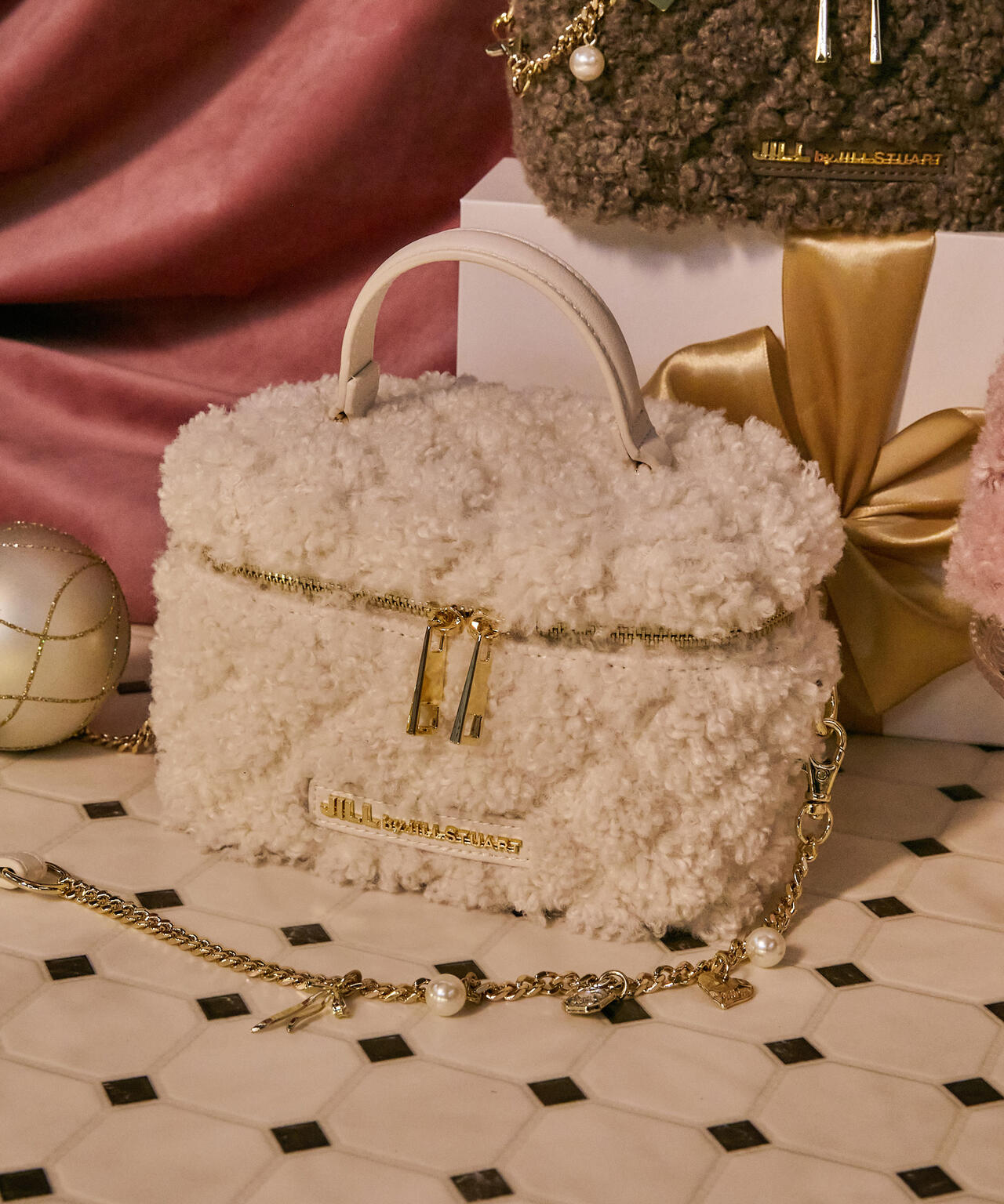 ボアバニティバッグ | JILL by JILL STUART（ジル バイ ジル