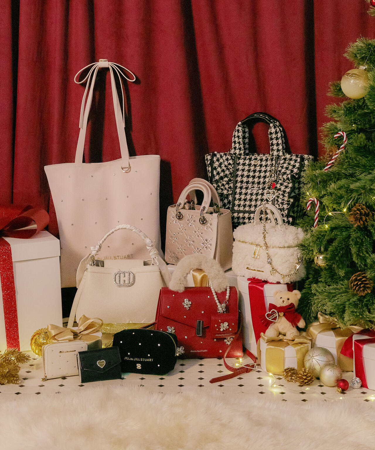 ボアバニティバッグ | JILL by JILL STUART（ジル バイ ジル