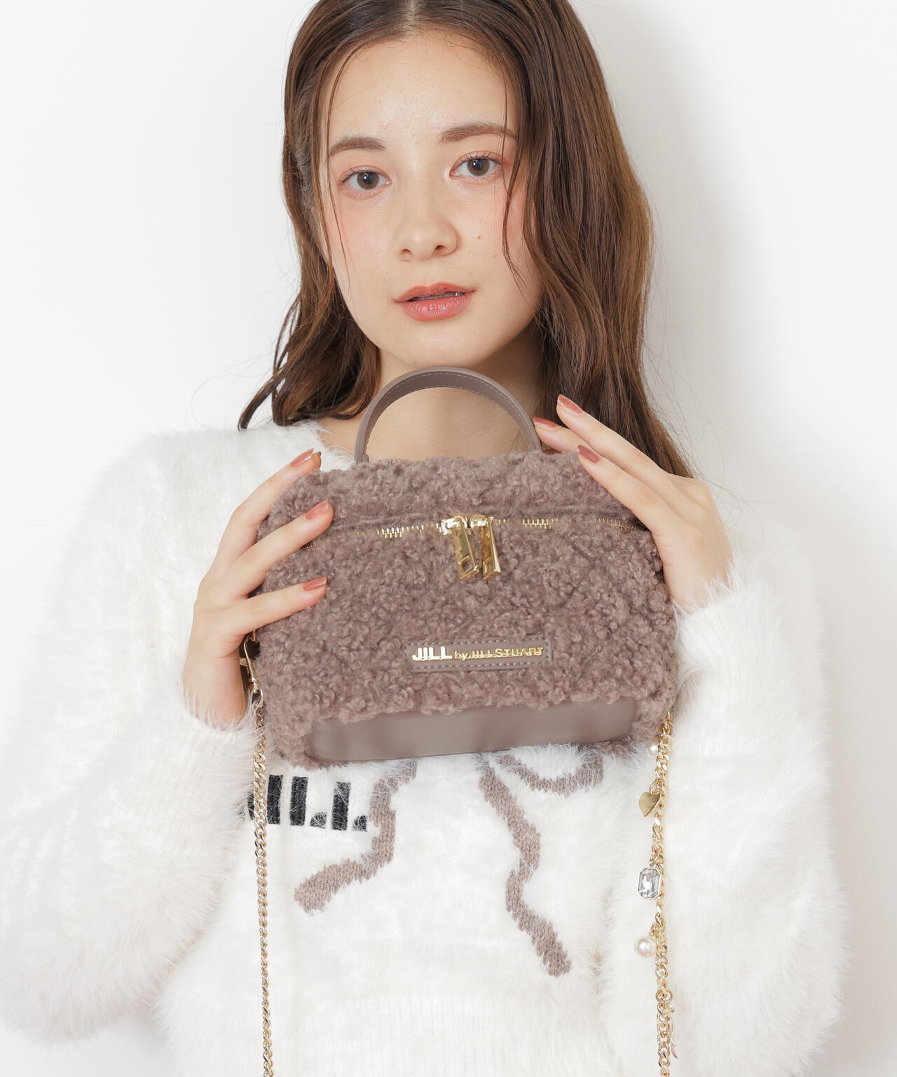 ボアバニティバッグ | JILL by JILL STUART（ジル バイ ジル