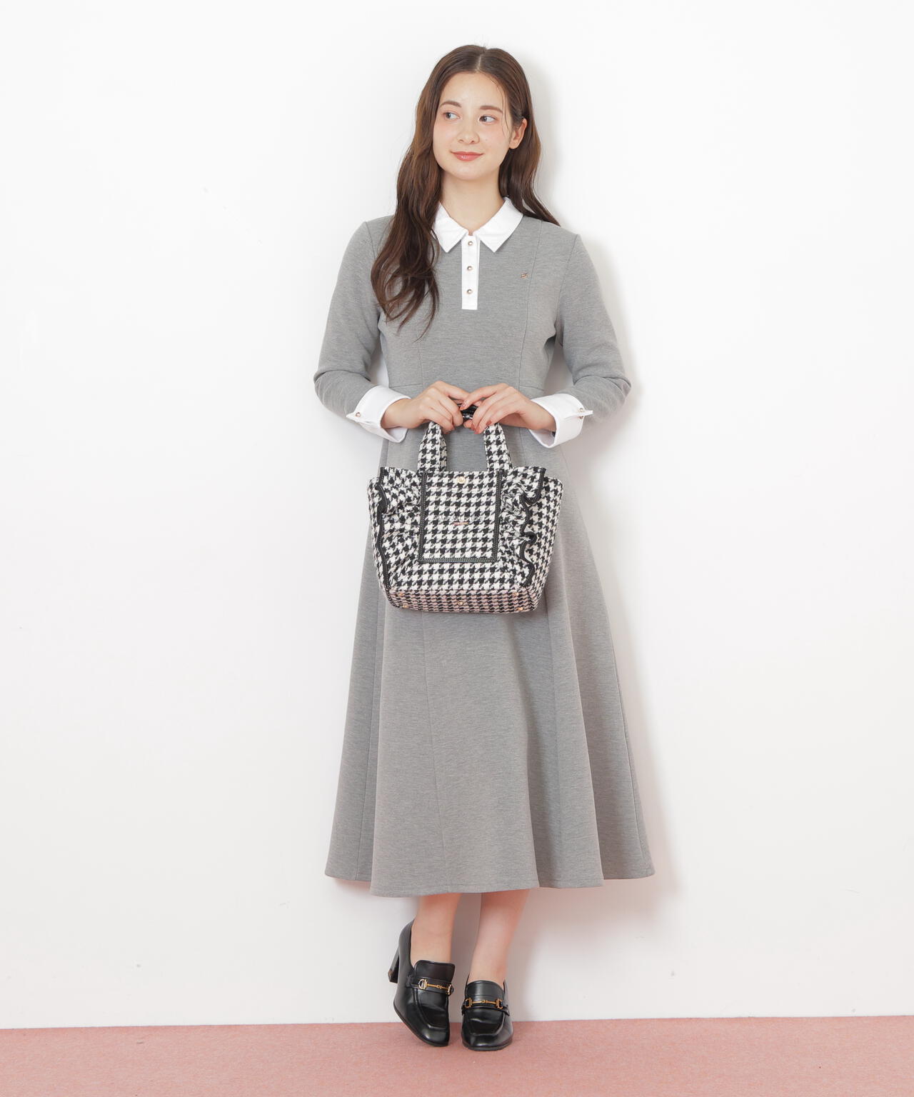 リミテッドファブリック＞フレームフリルトートバッグ | JILL by JILL