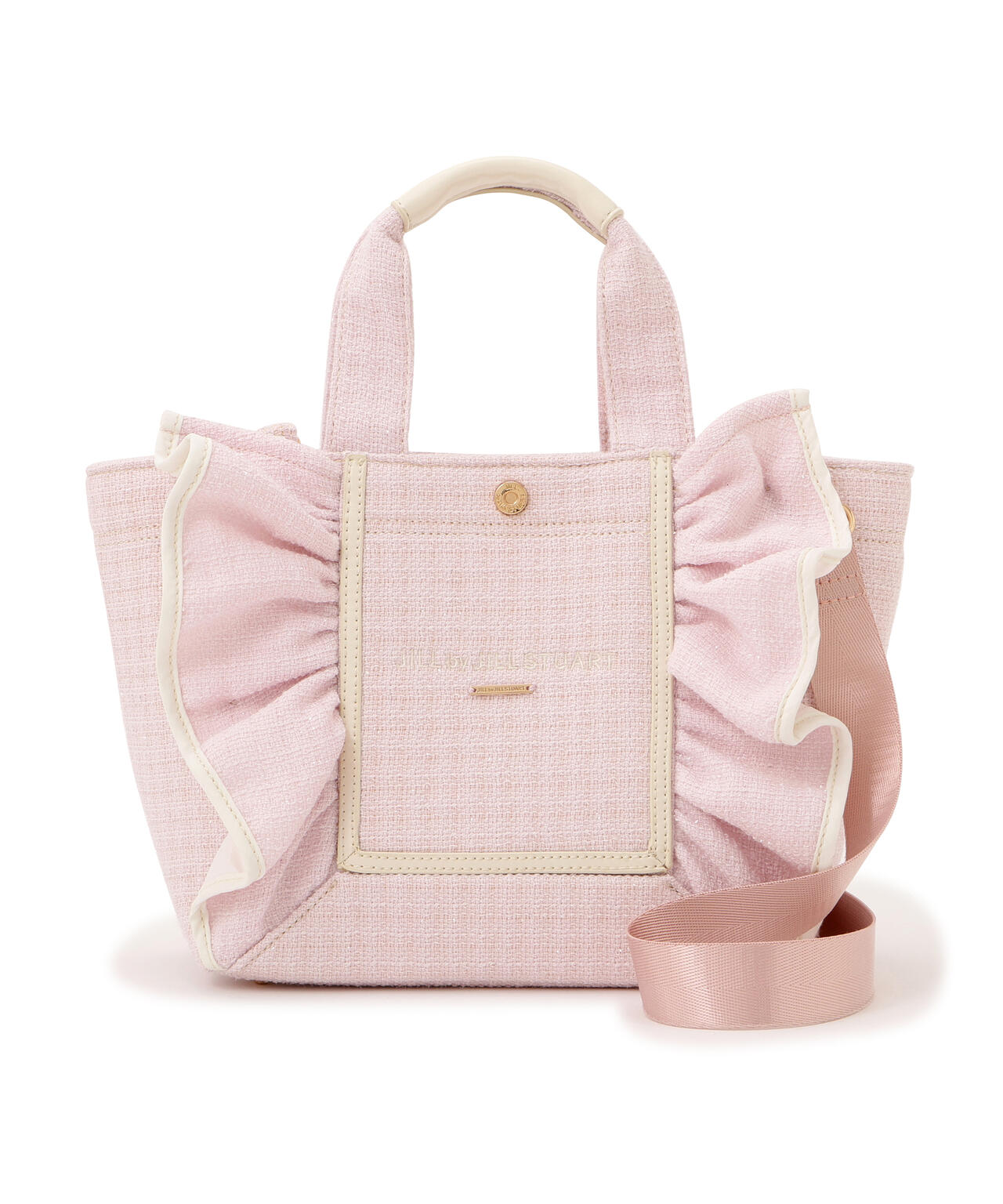 ＜リミテッドファブリック＞フレームフリルトートバッグ