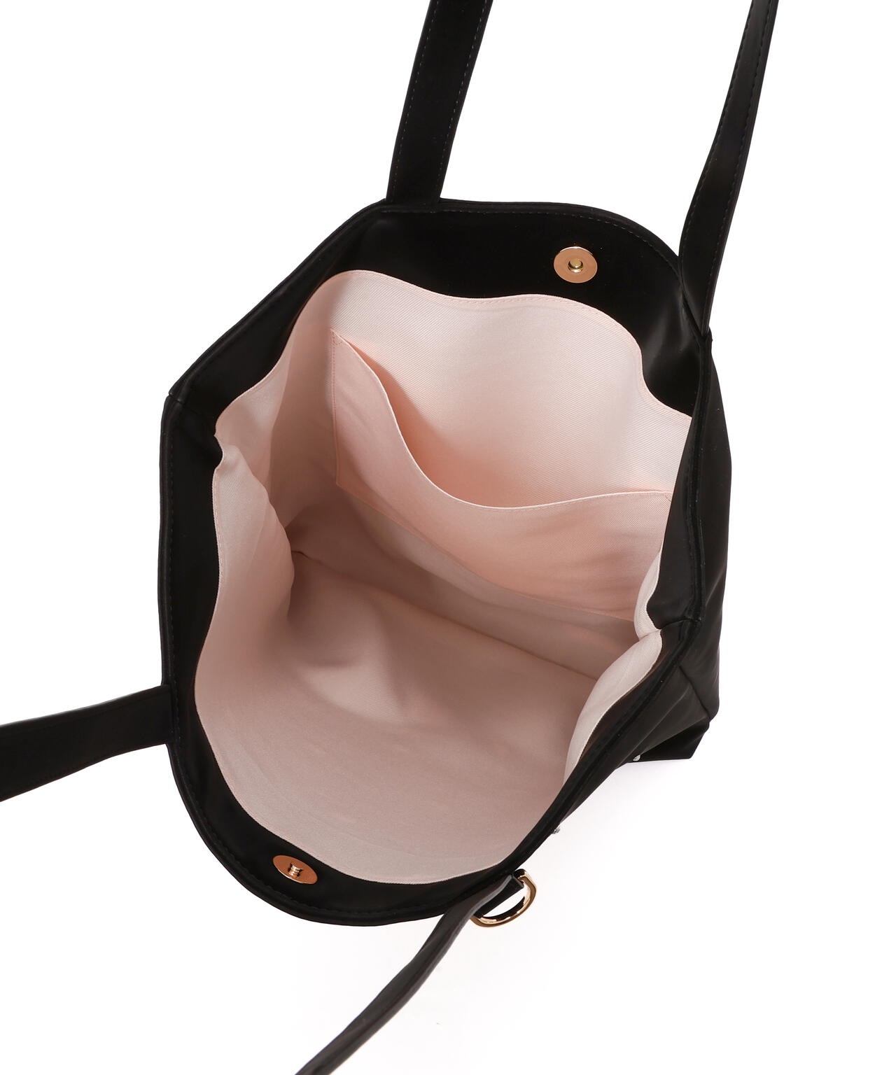 ビジューリボントートバッグ