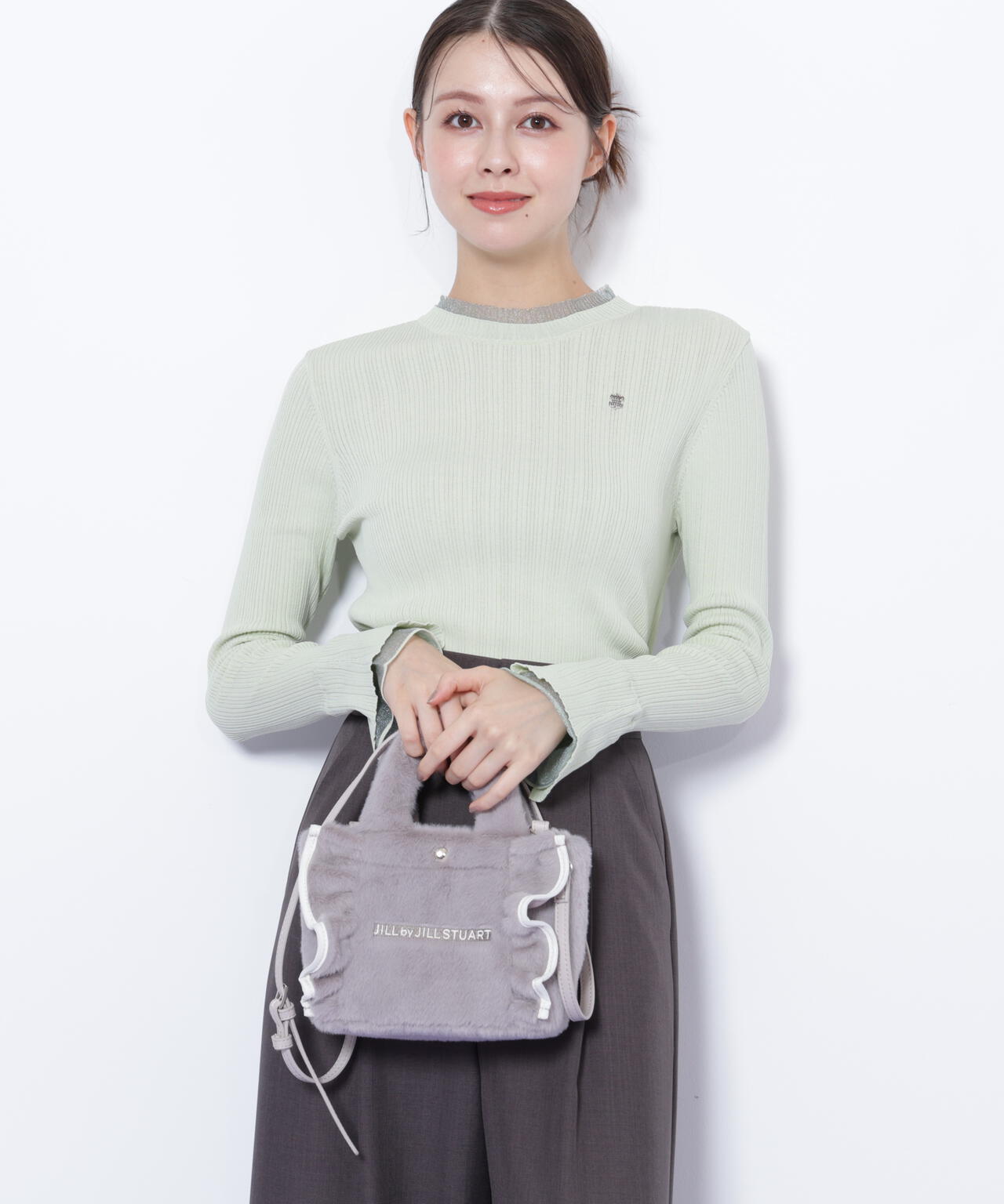 フリルトートミニ＞フェイクファー | JILL by JILL STUART（ジル バイ