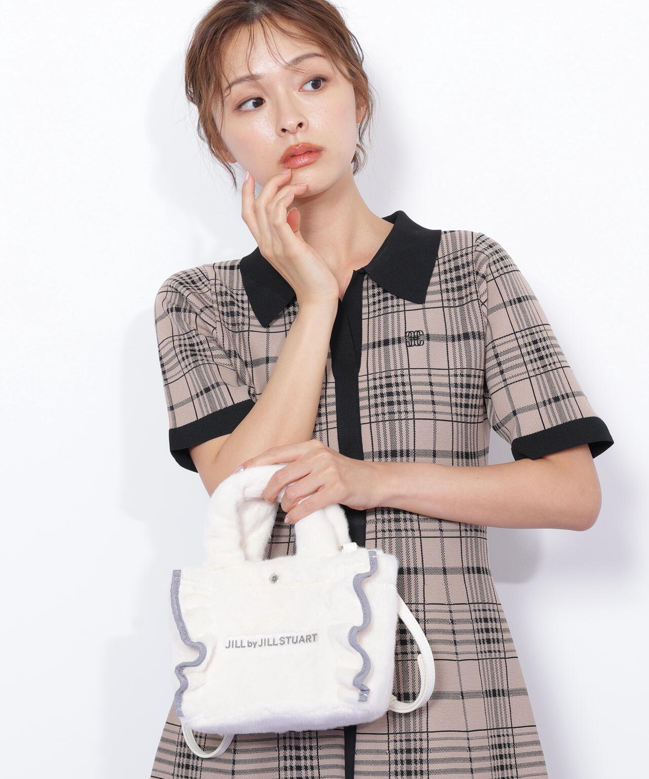 フリルトートミニ＞フェイクファー | JILL by JILL STUART（ジル バイ