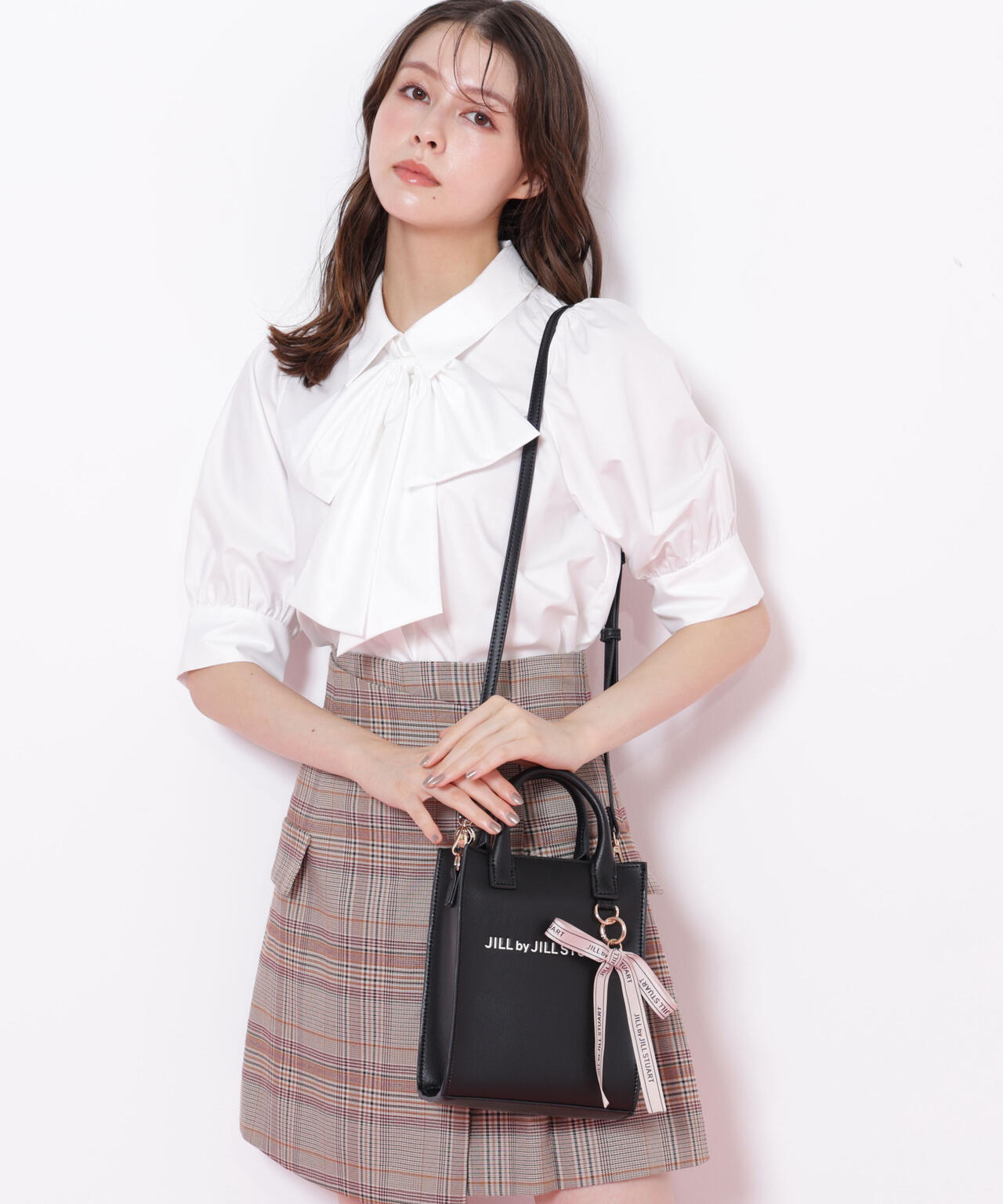 チャーム付きミニトートバッグ | JILL by JILL STUART（ジル バイ ジル