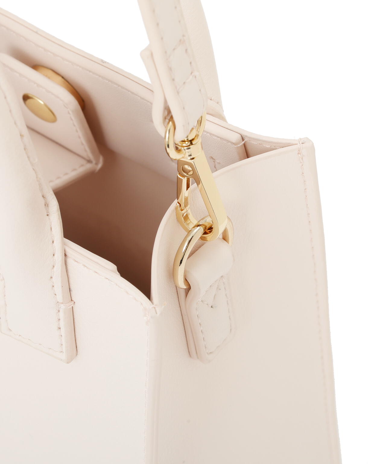 チャーム付きミニトートバッグ