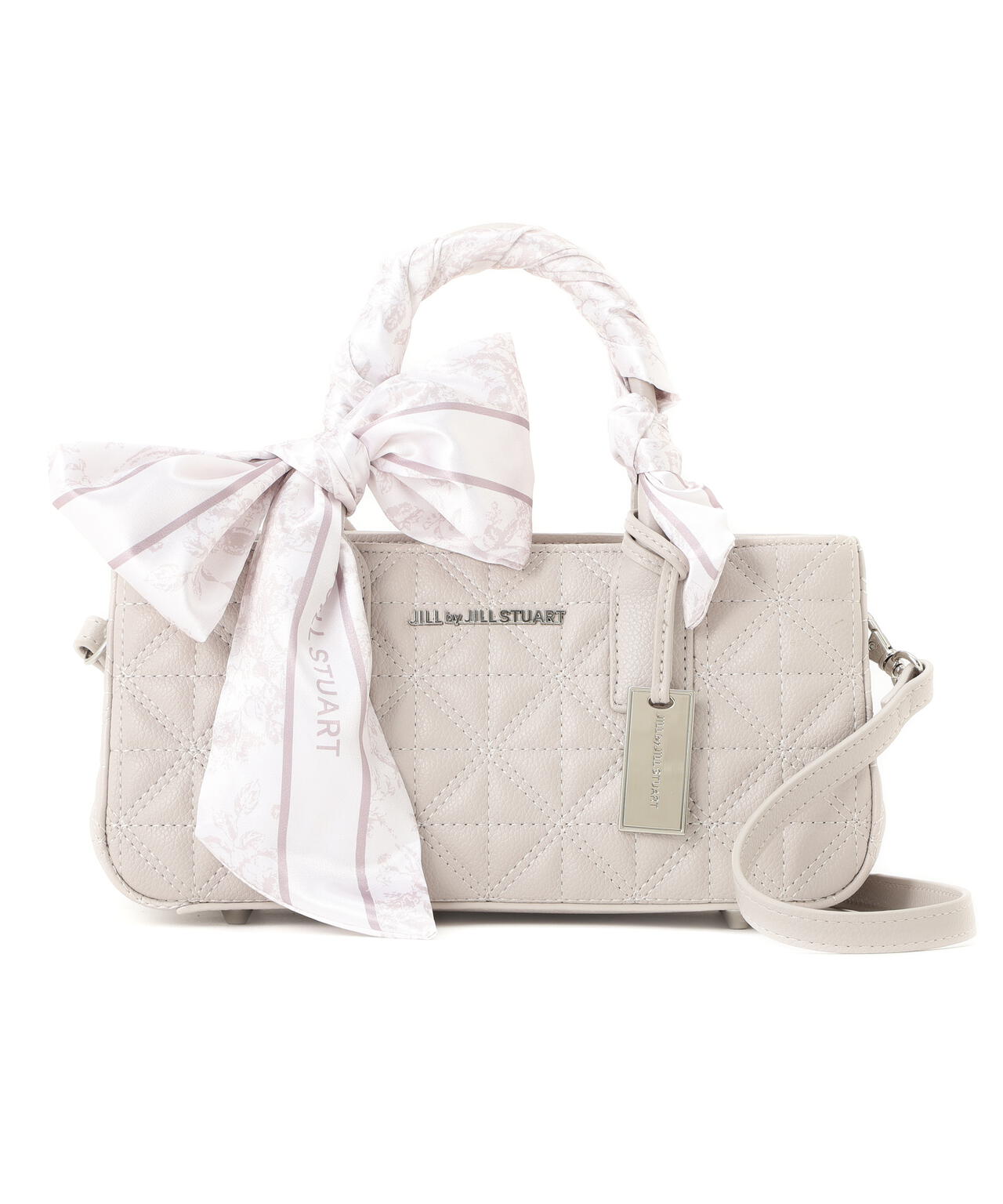 スカーフキルティングトート