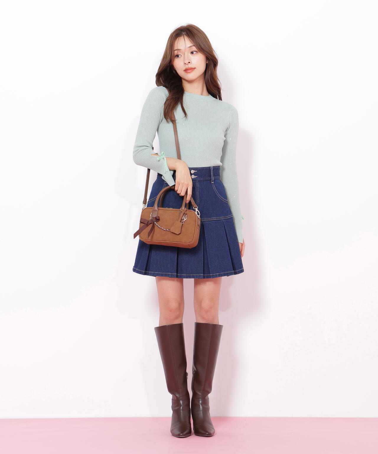 【期間限定出品】ミニバスト　スペシャルセット① チャーム付きミニボストン | JILL by JILL STUART（ジル バイ ジル