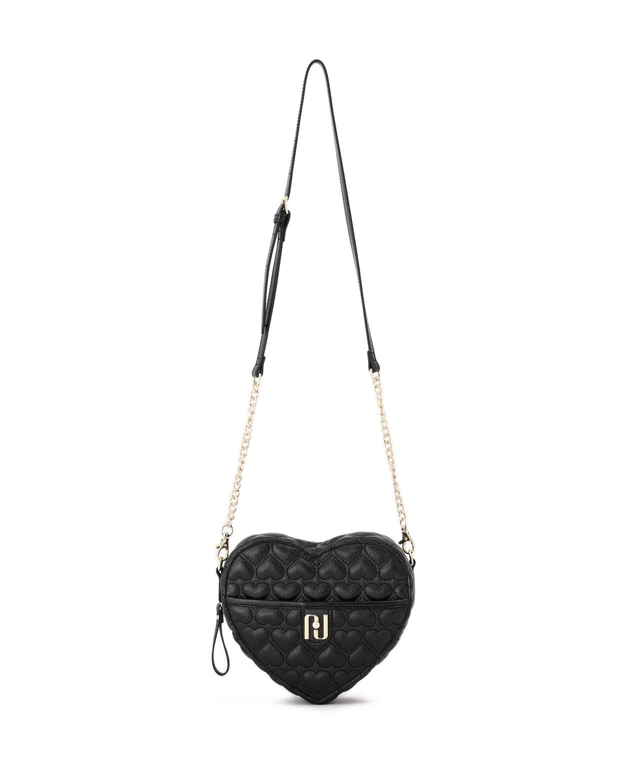 ハートキルトポシェット