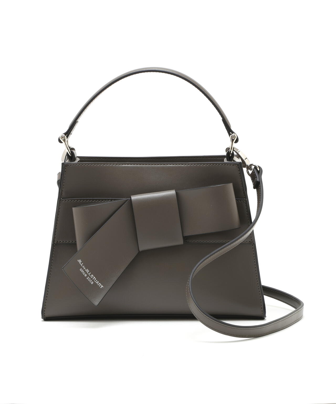 JILL BY JILLSTUART  ブラックロゴリボンバッグ リボンスクエアバックパック | JILL by JILL STUART（ジル バイ ジル